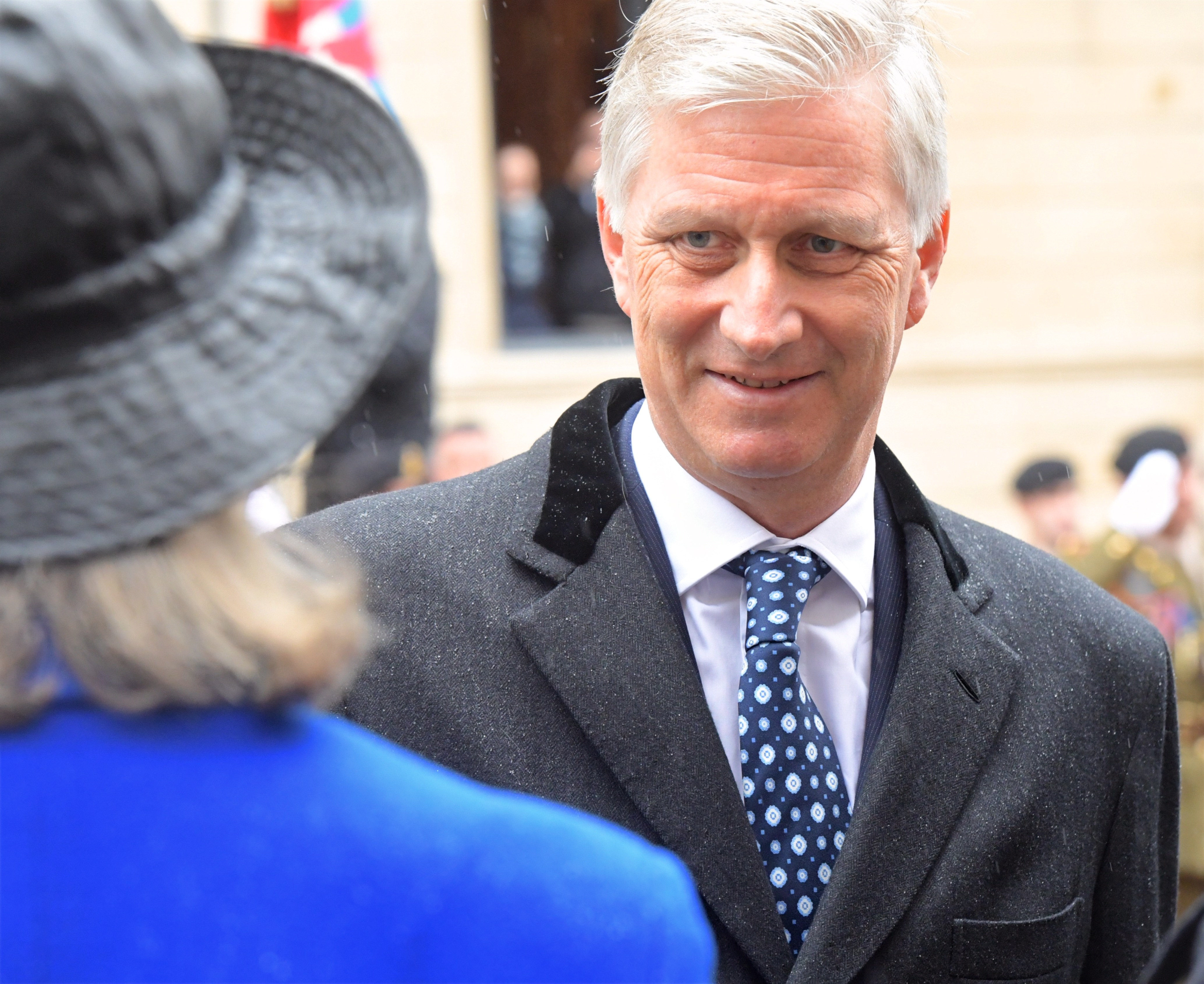 Visite du Roi et de la Rine des Belges