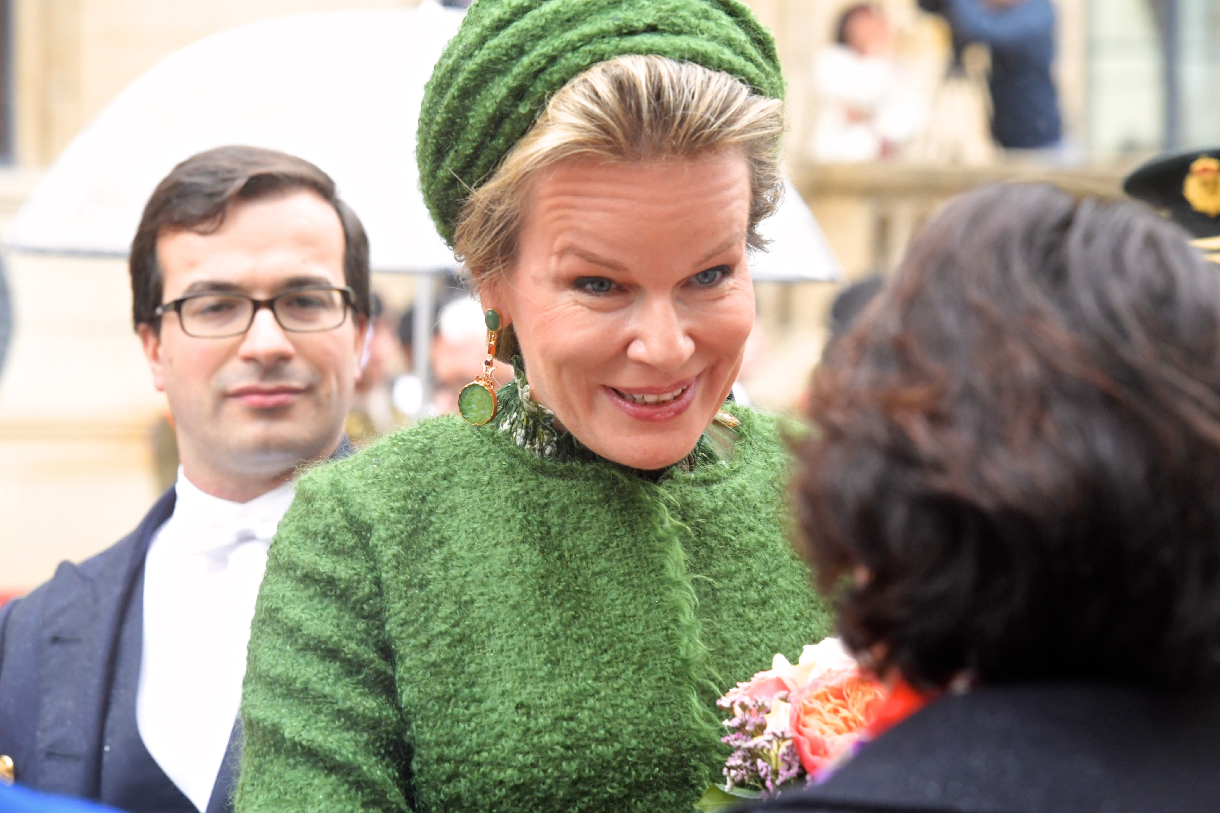 Visite du Roi et de la Rine des Belges