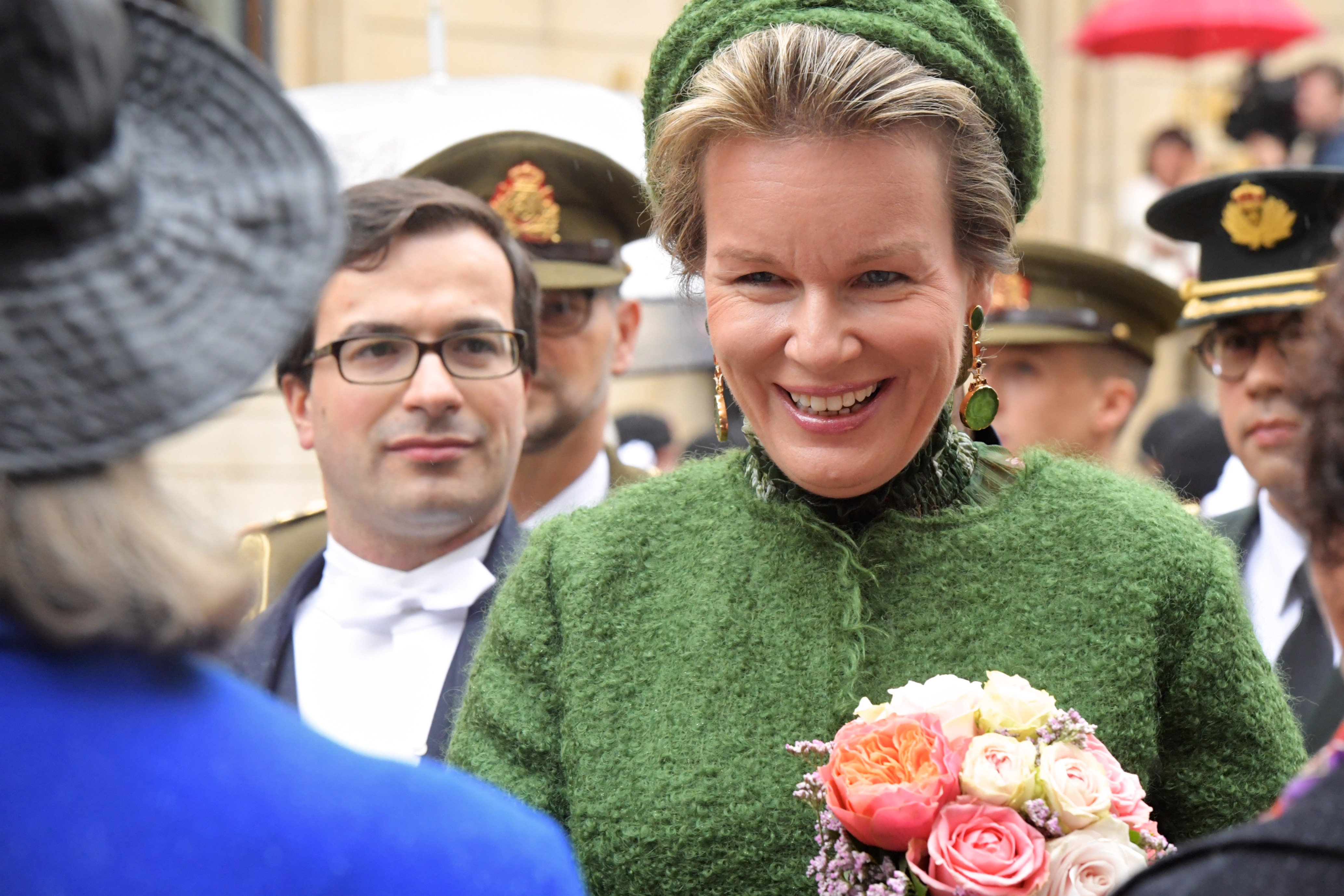 Visite du Roi et de la Rine des Belges