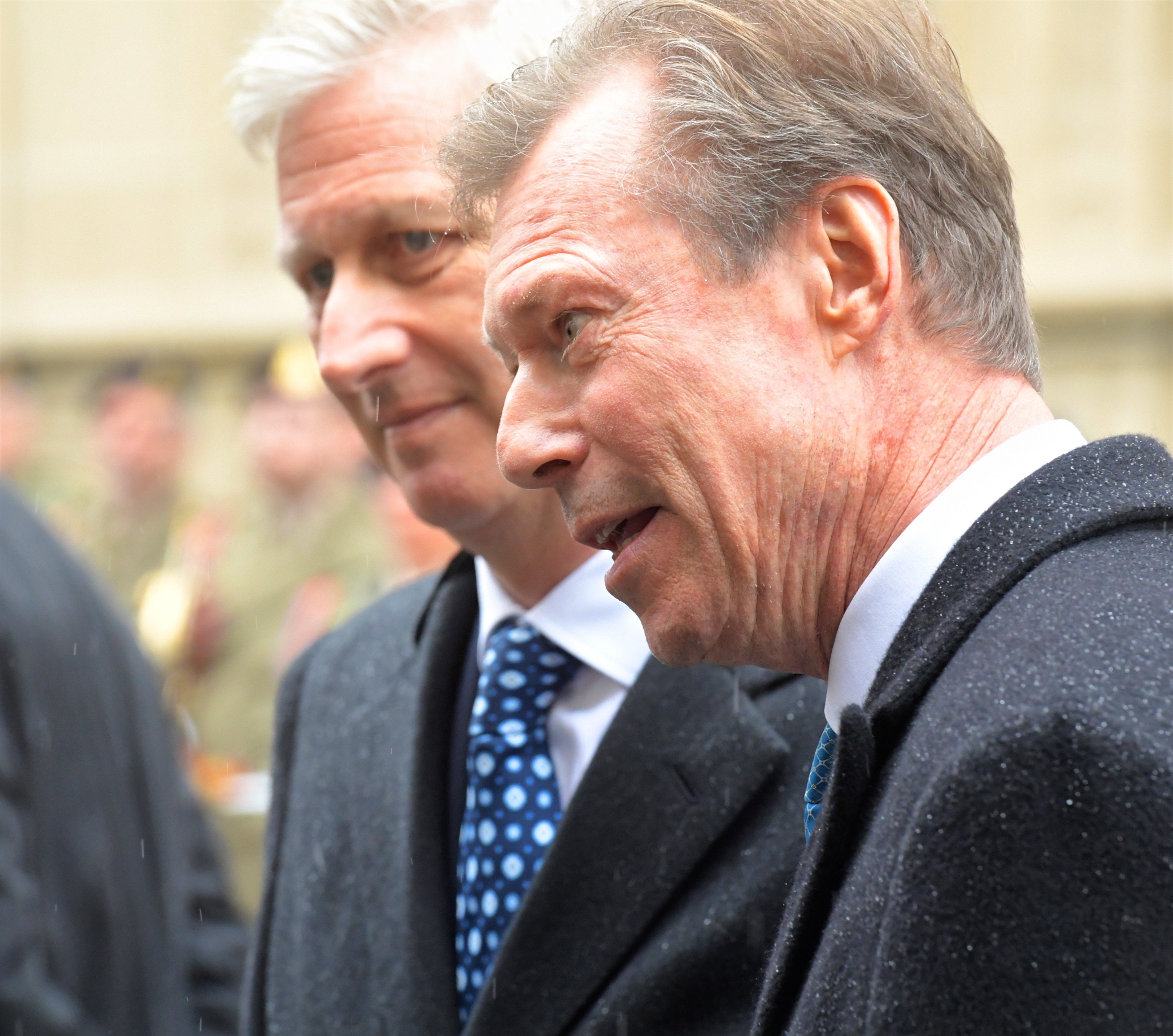 Visite du Roi et de la Rine des Belges