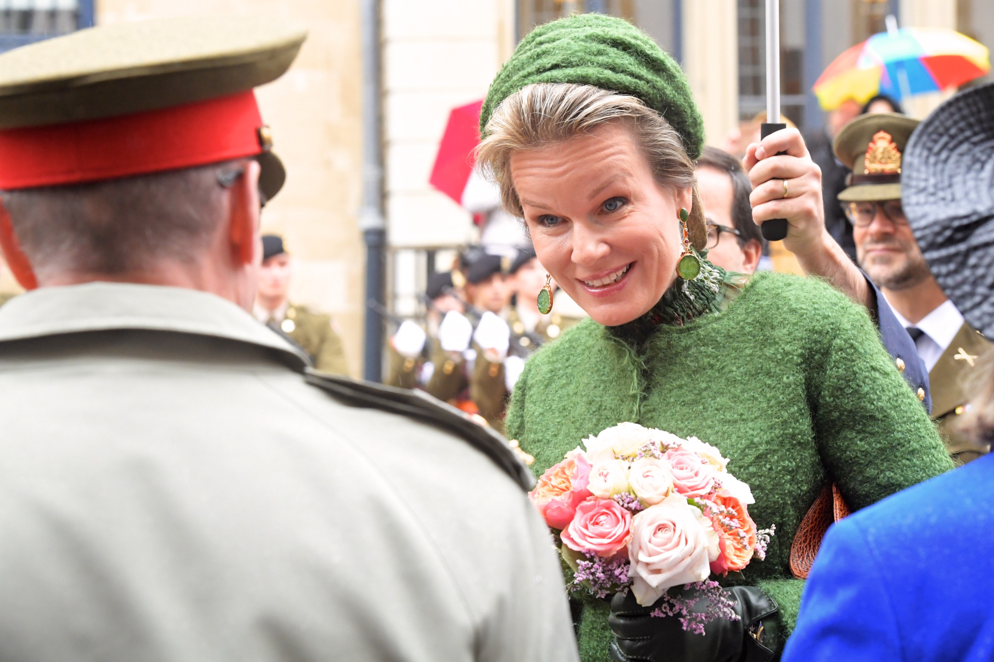 Visite du Roi et de la Rine des Belges