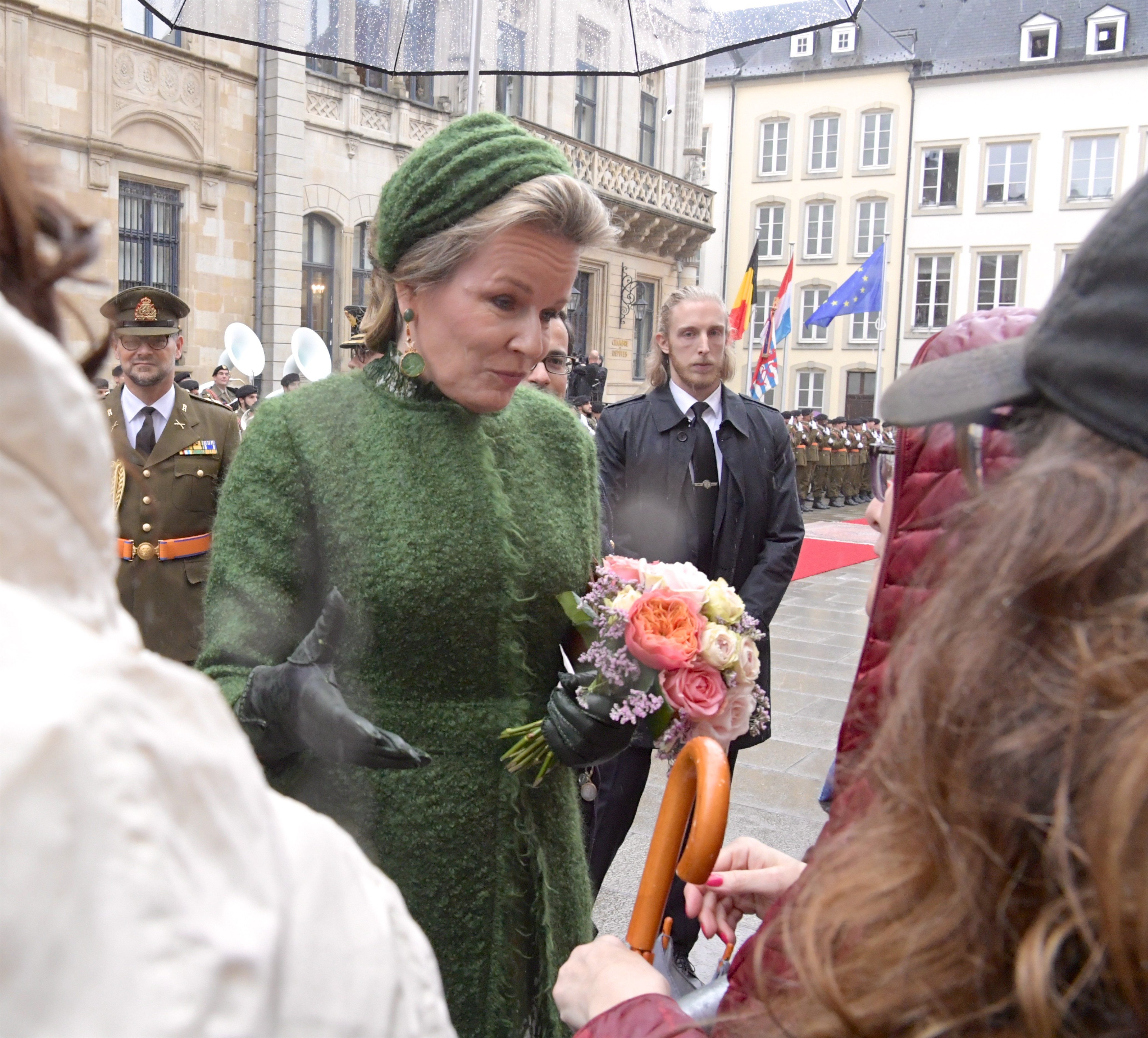 Visite du Roi et de la Rine des Belges