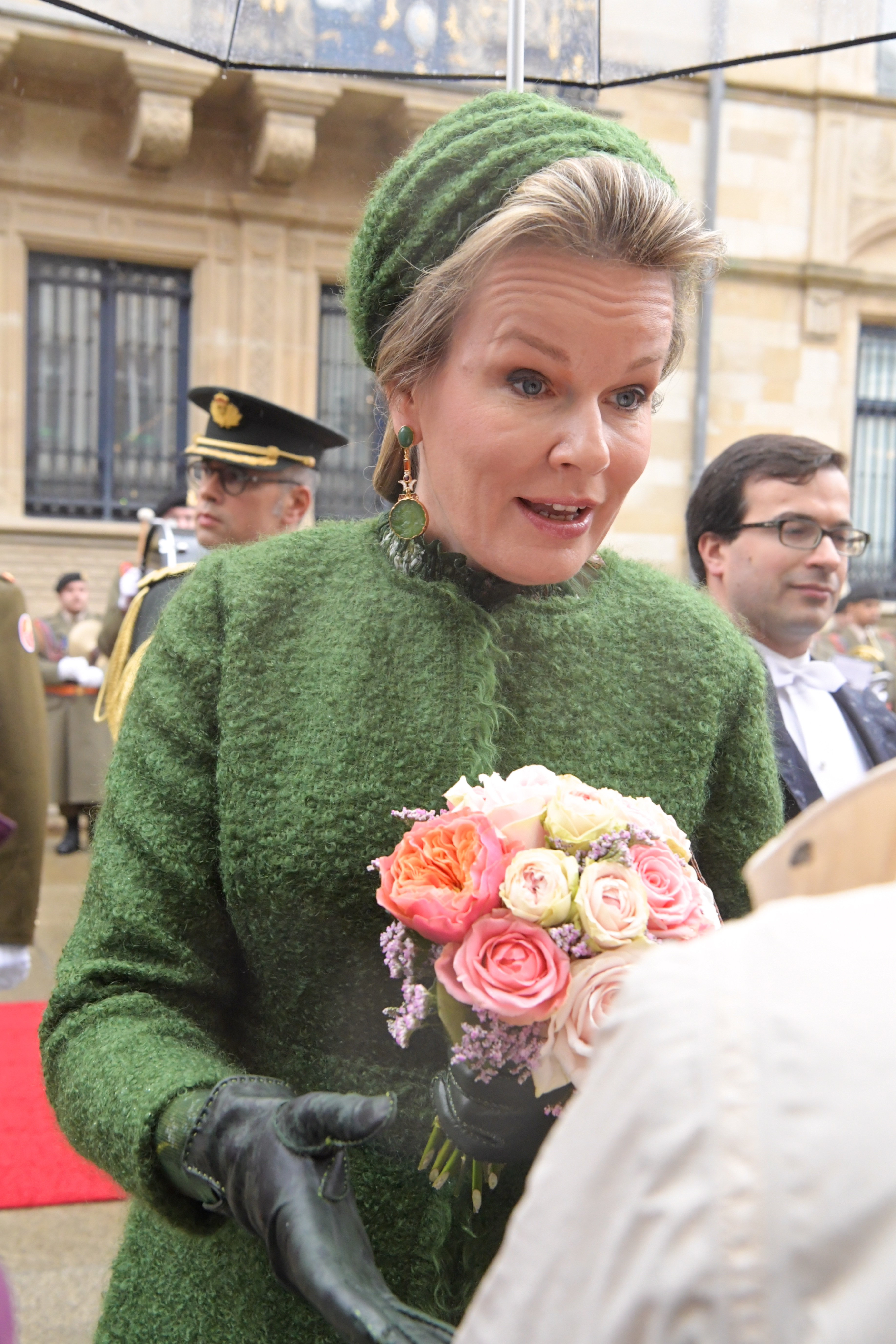 Visite du Roi et de la Rine des Belges