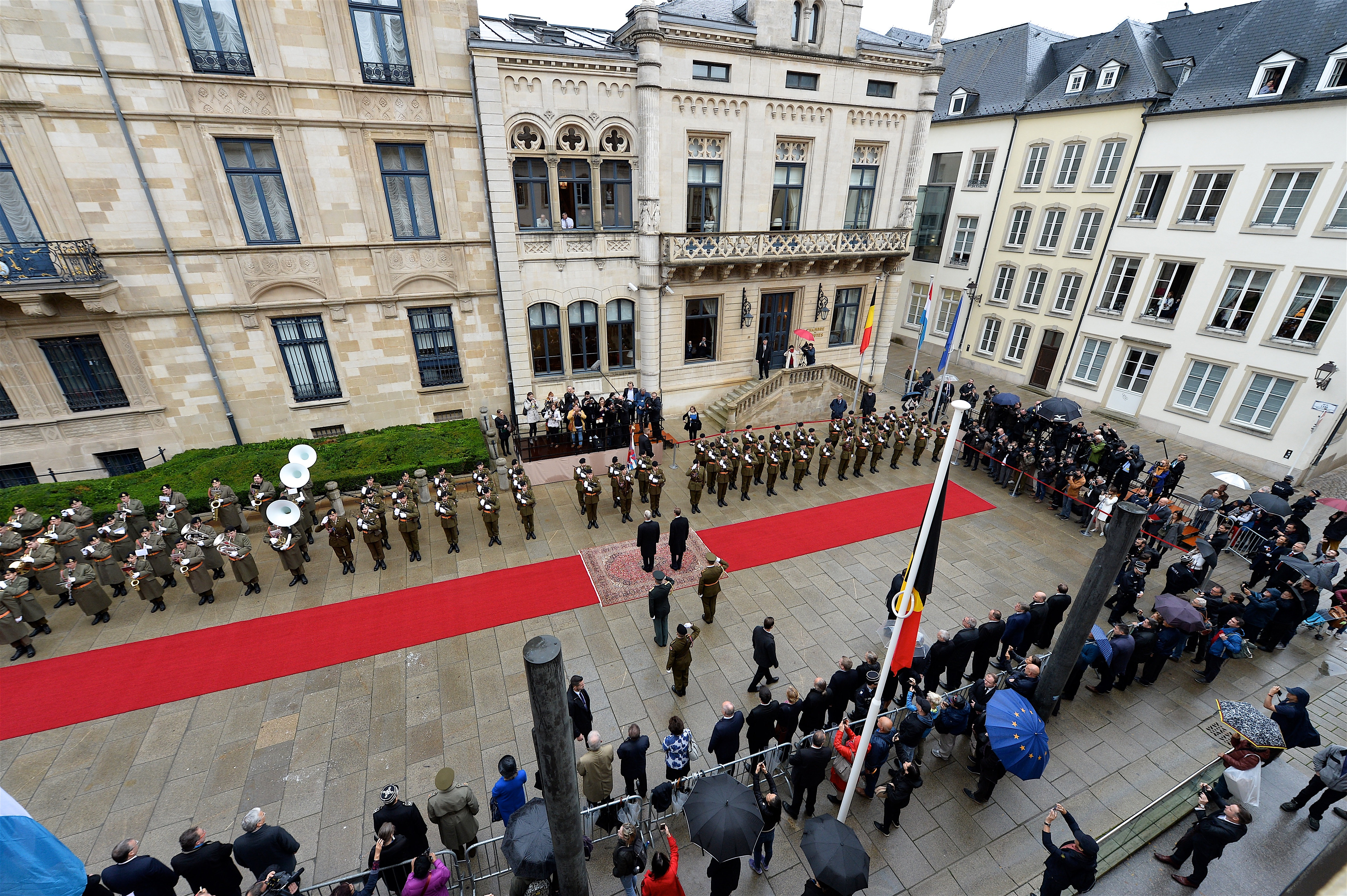 Visite d’État au Luxembourg de LL.MM. le roi et la reine des Be