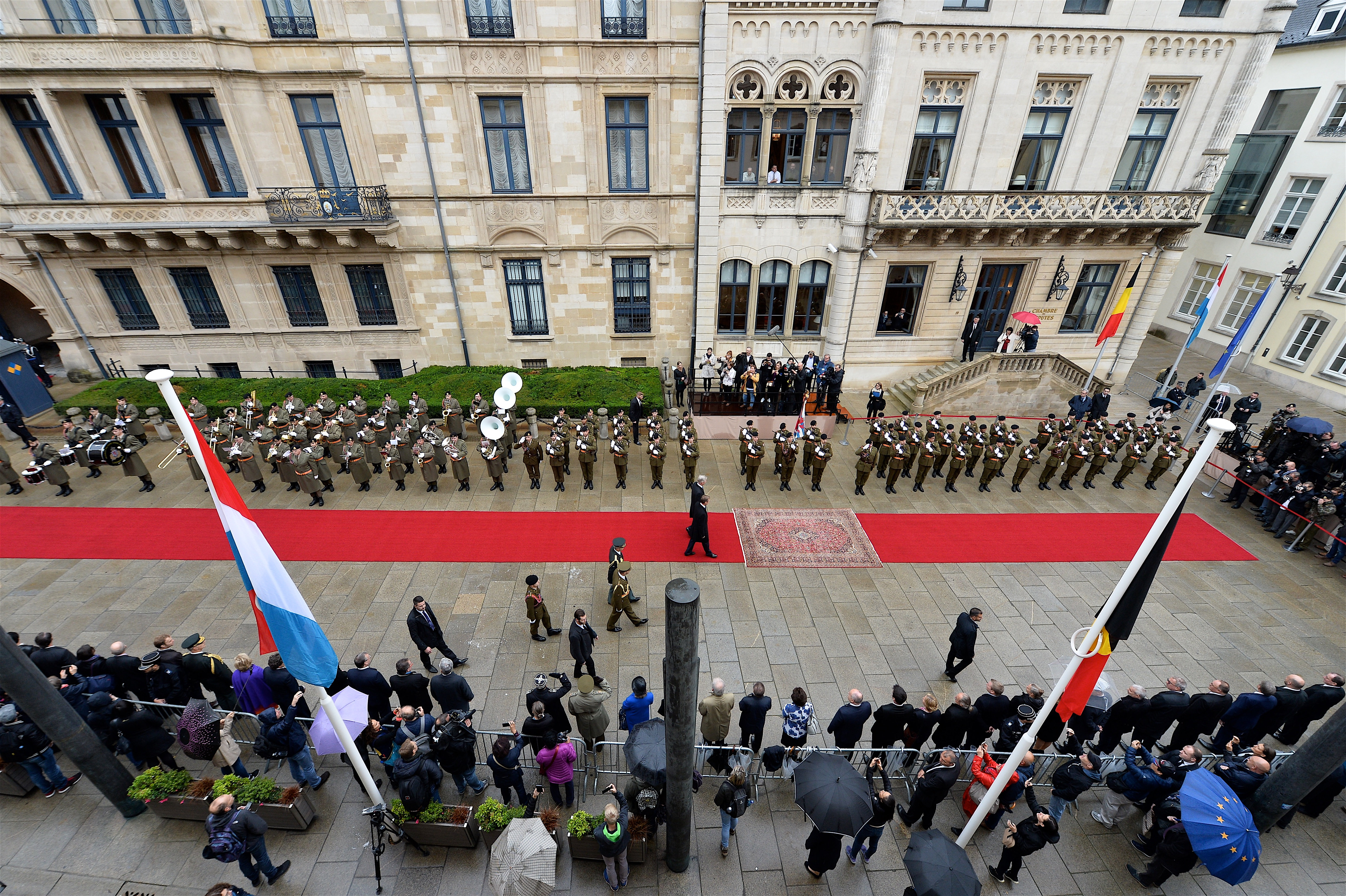 Visite d’État au Luxembourg de LL.MM. le roi et la reine des Be