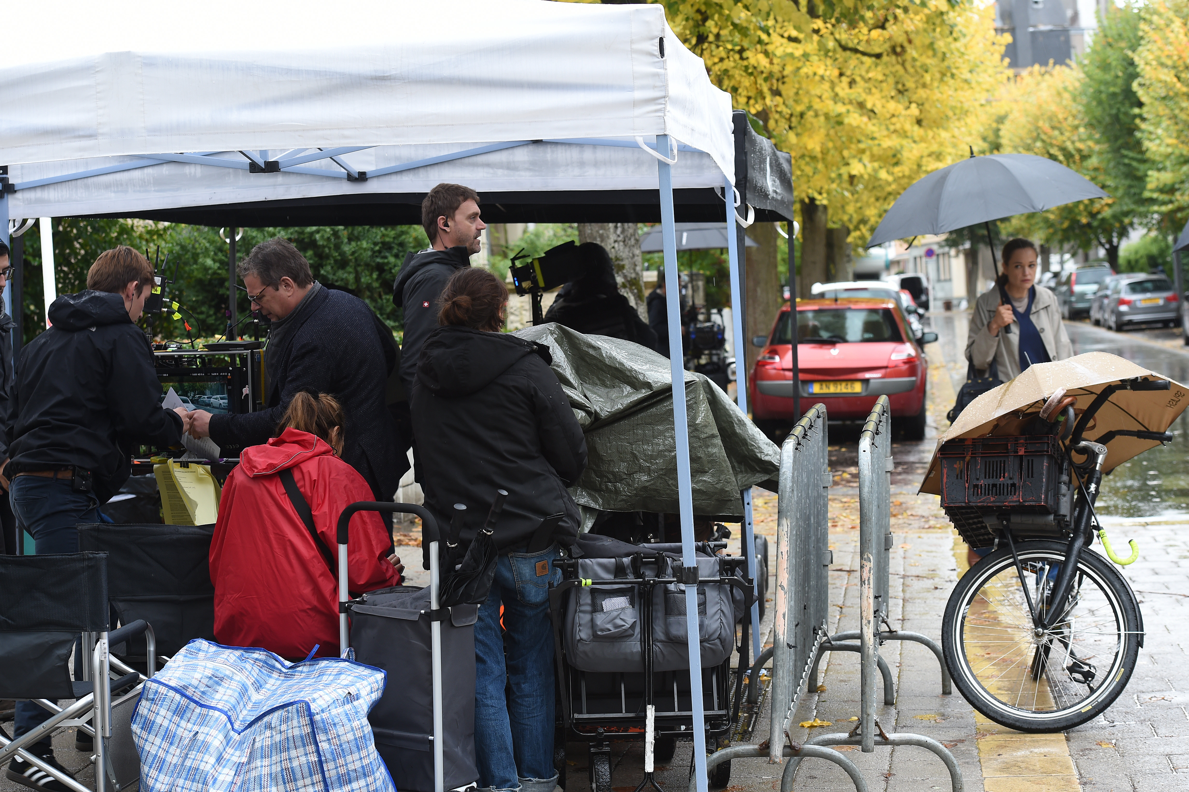 tournage d’une série cellule de crise