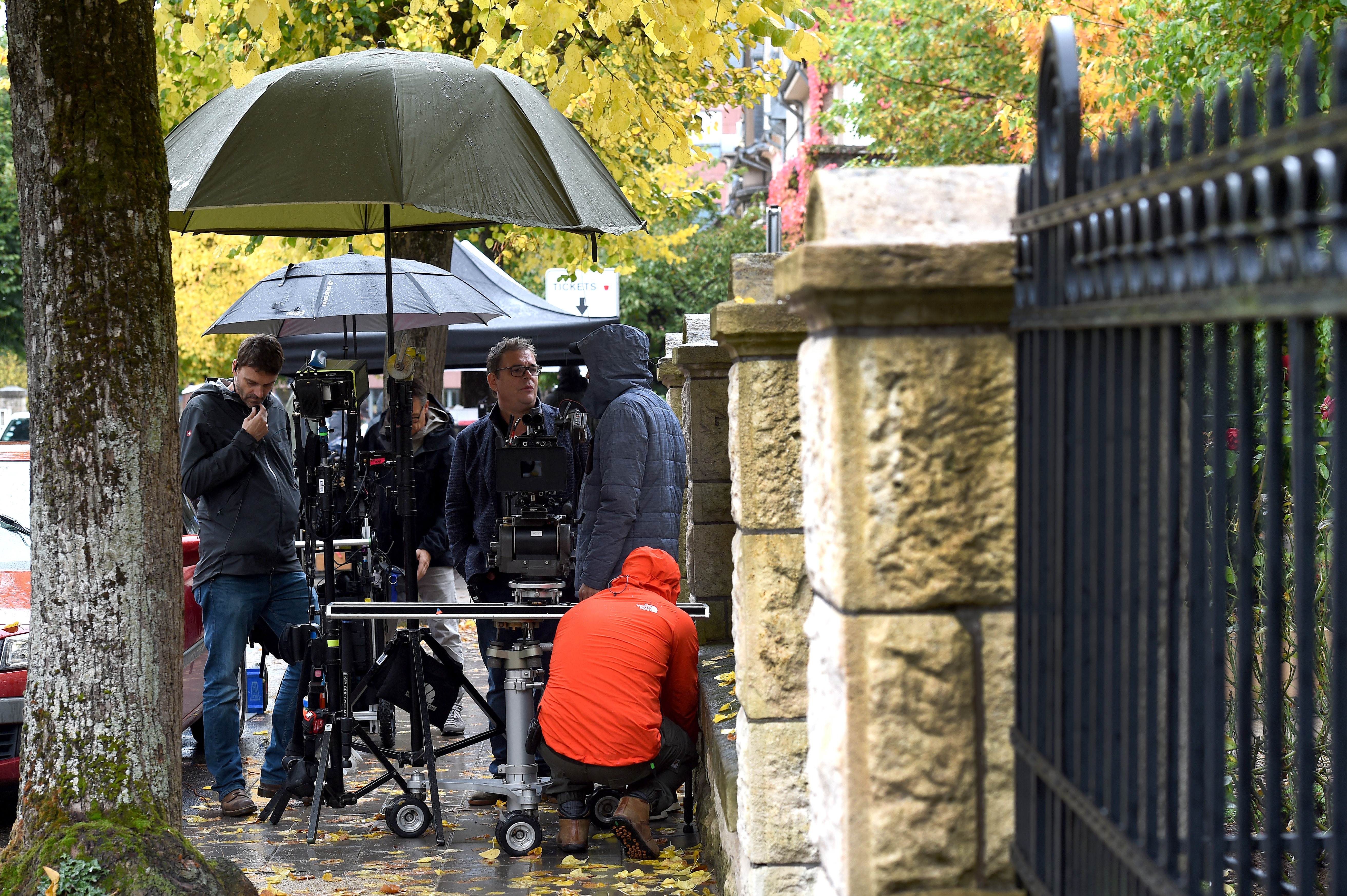 tournage d’une série cellule de crise