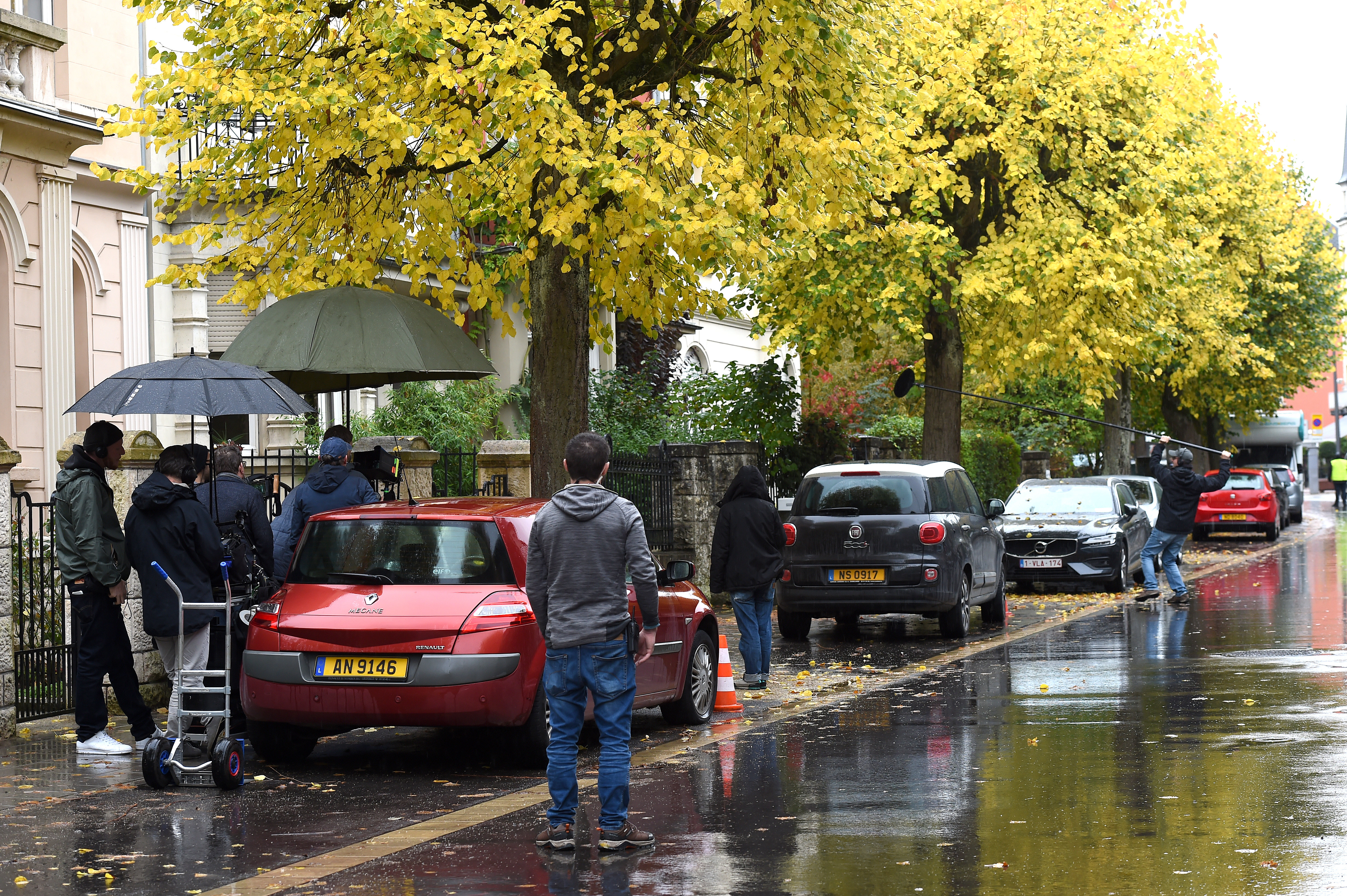 tournage d’une série cellule de crise