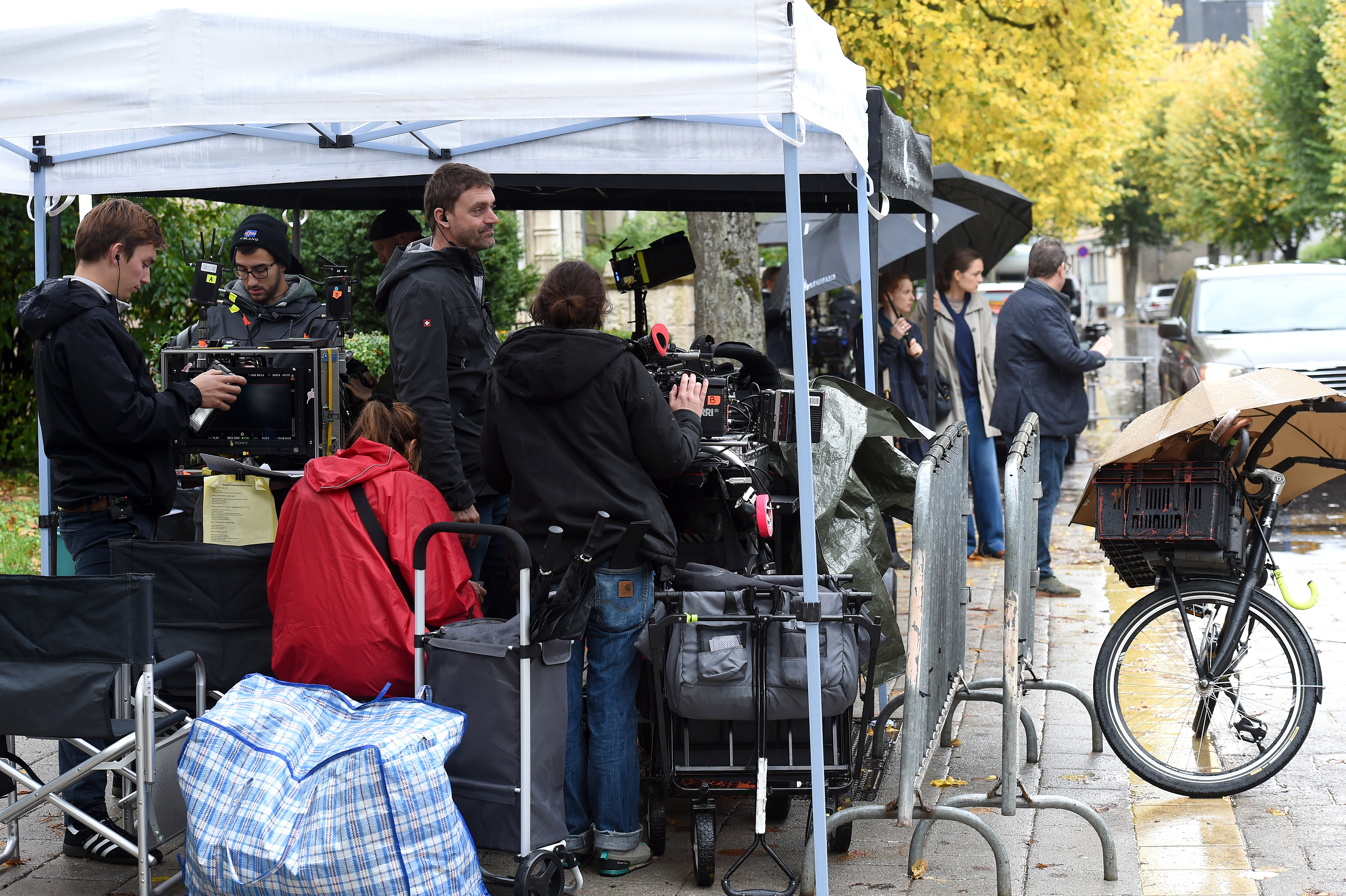 tournage d’une série cellule de crise