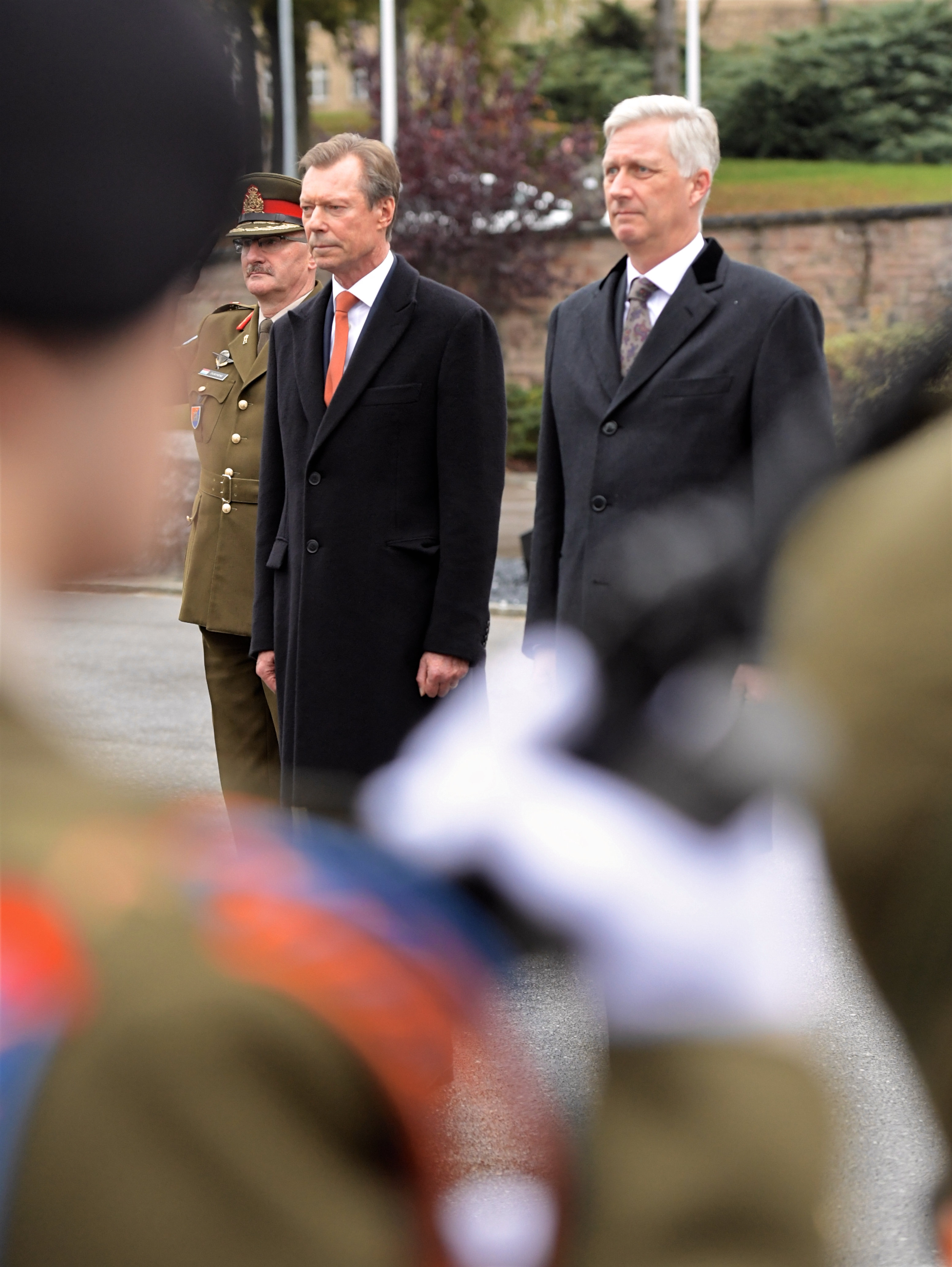 Visite du Roi et de la Rine des Belges