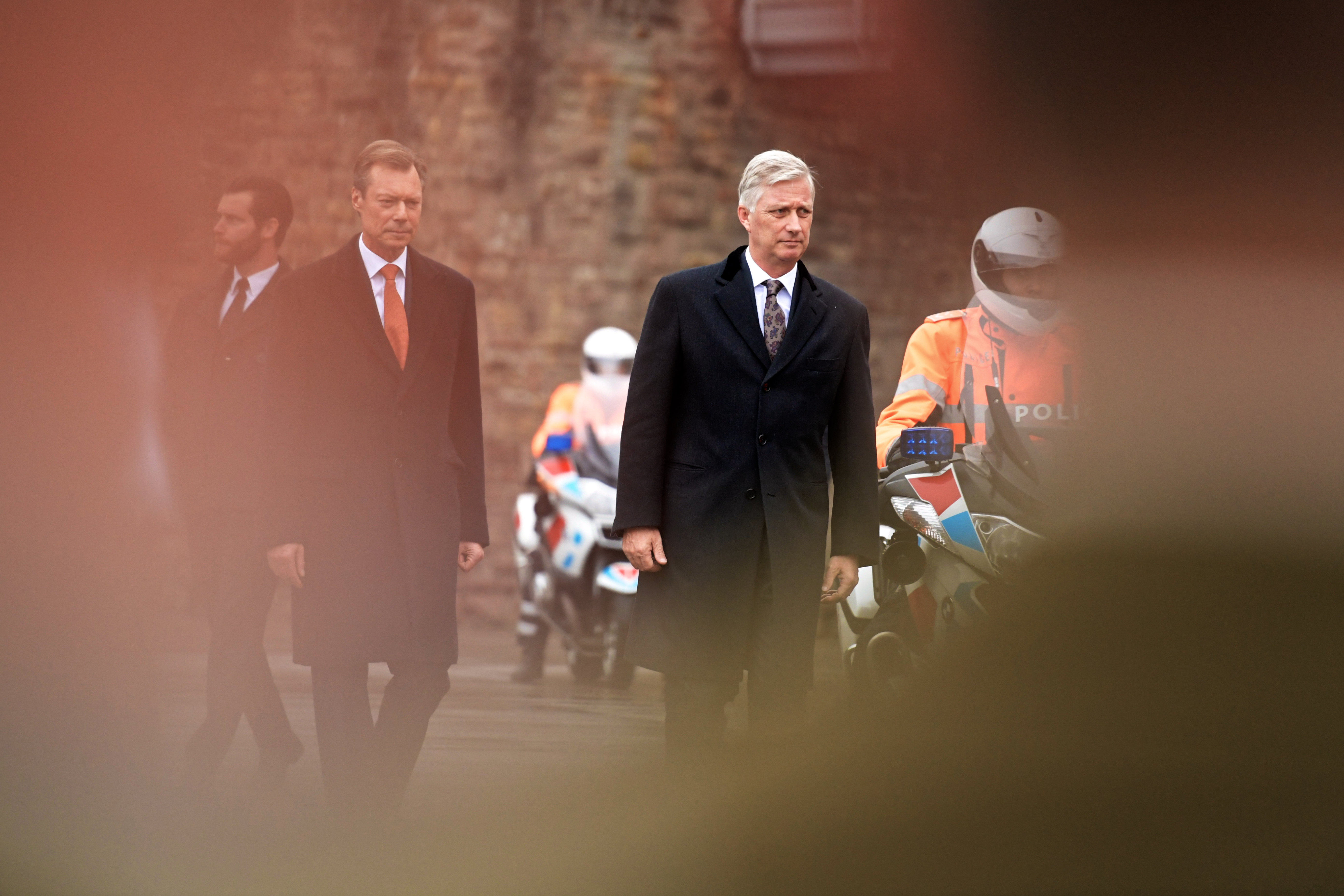 Visite du Roi et de la Rine des Belges