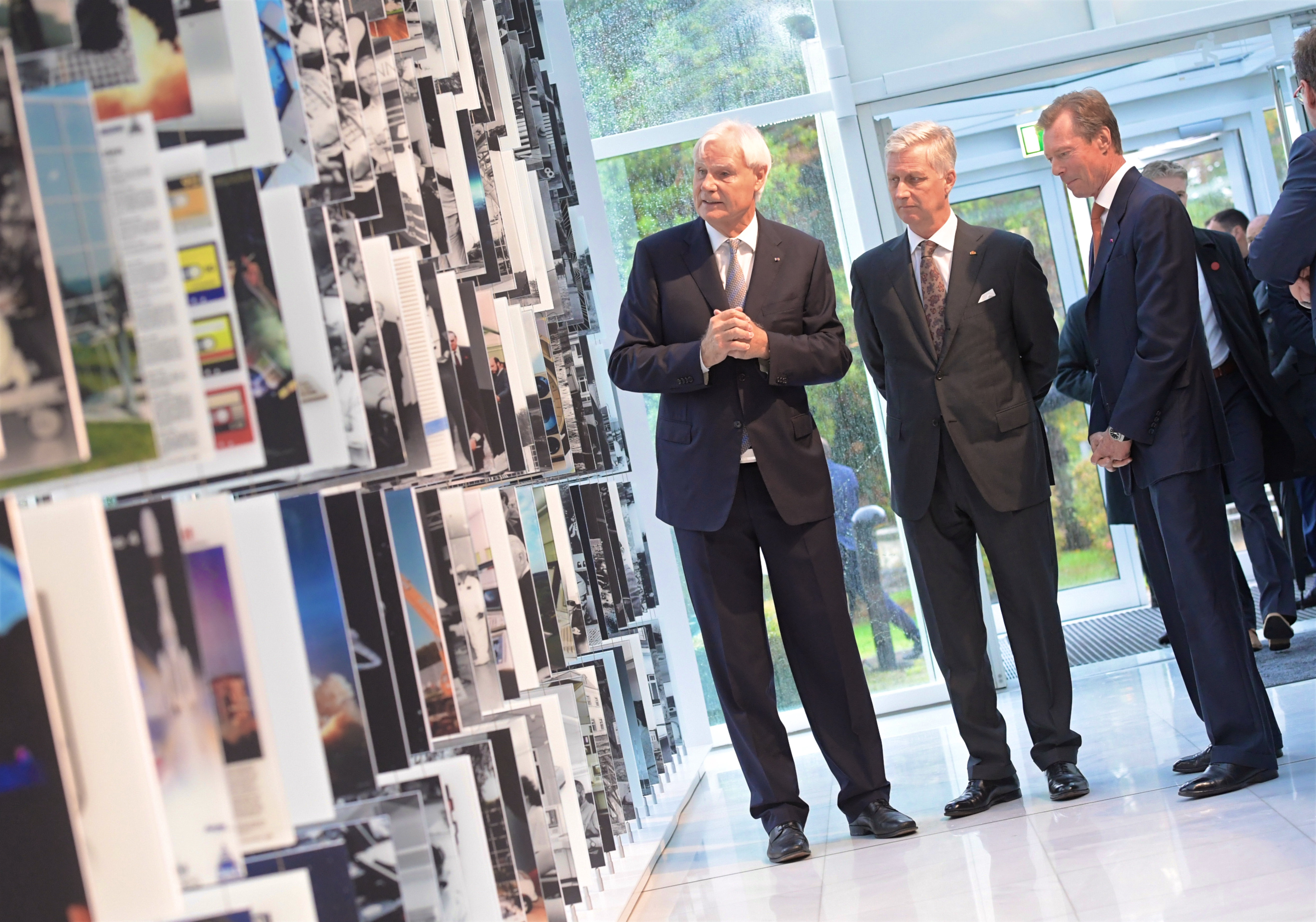 Visite du Roi et de la Rine des Belges