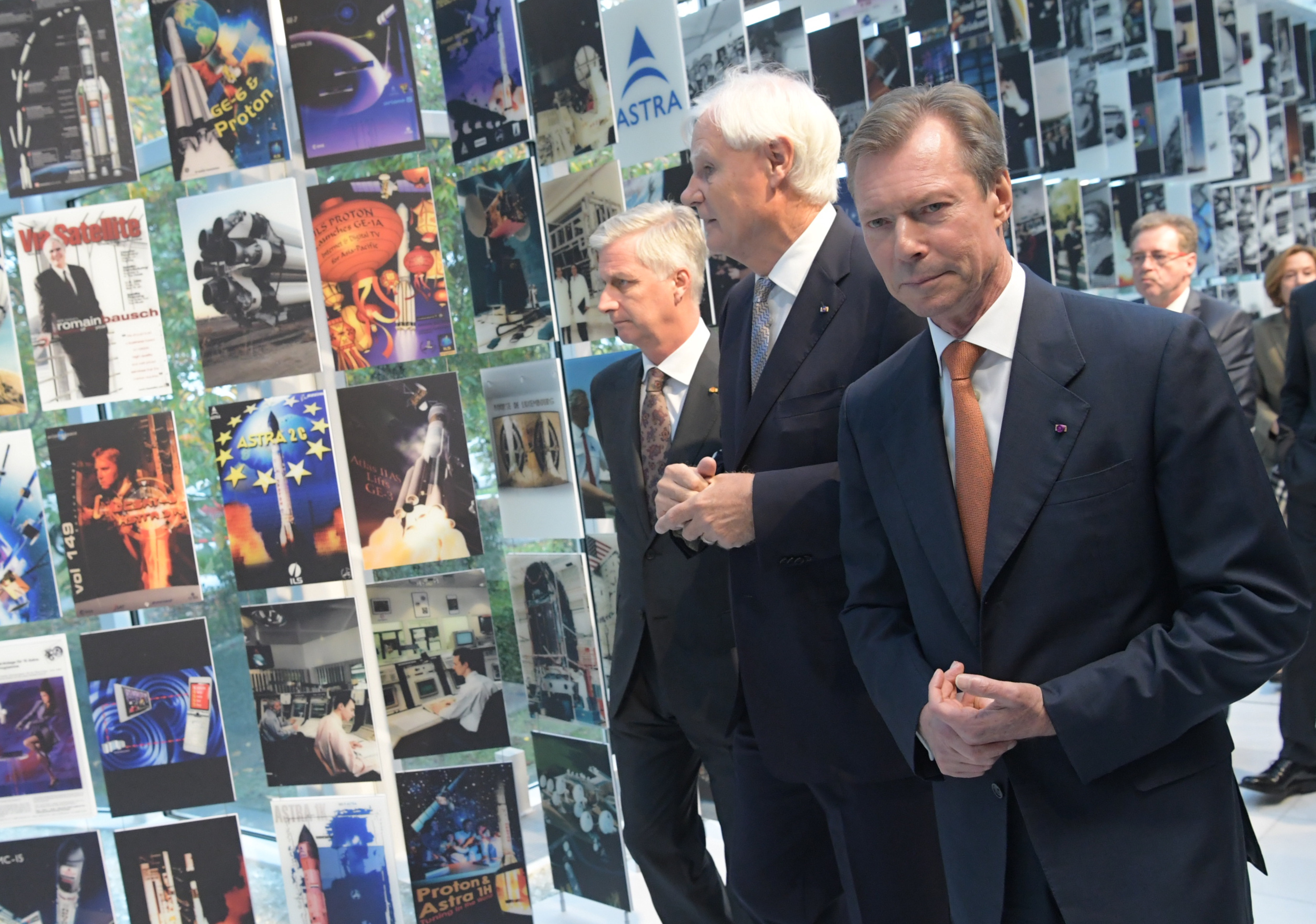 Visite du Roi et de la Rine des Belges