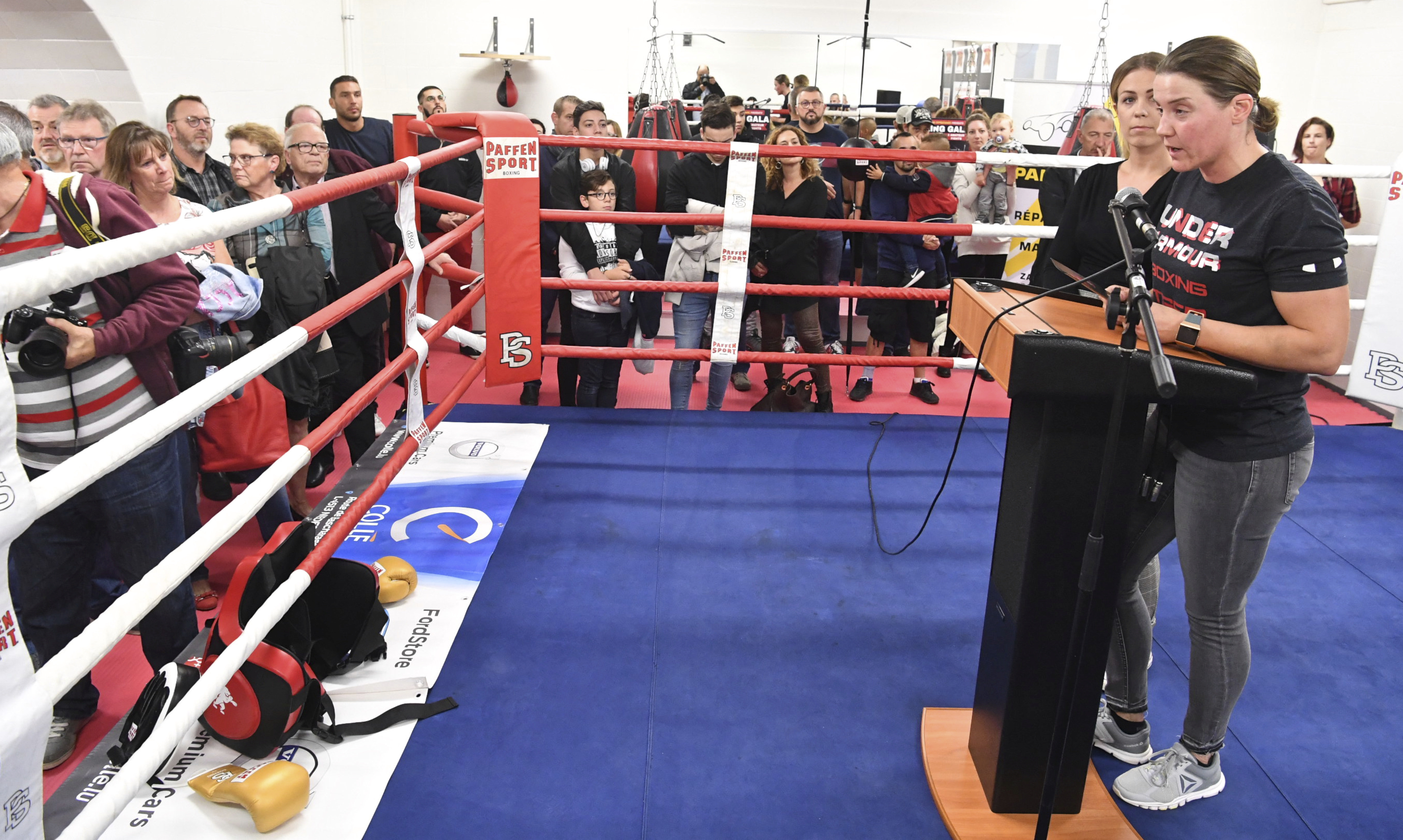 20190923,Differdange,rue Emile Mark,école fondamentale,inauguration,salle de Boxe,©Editpress/AlainRischard,Alain Rischard