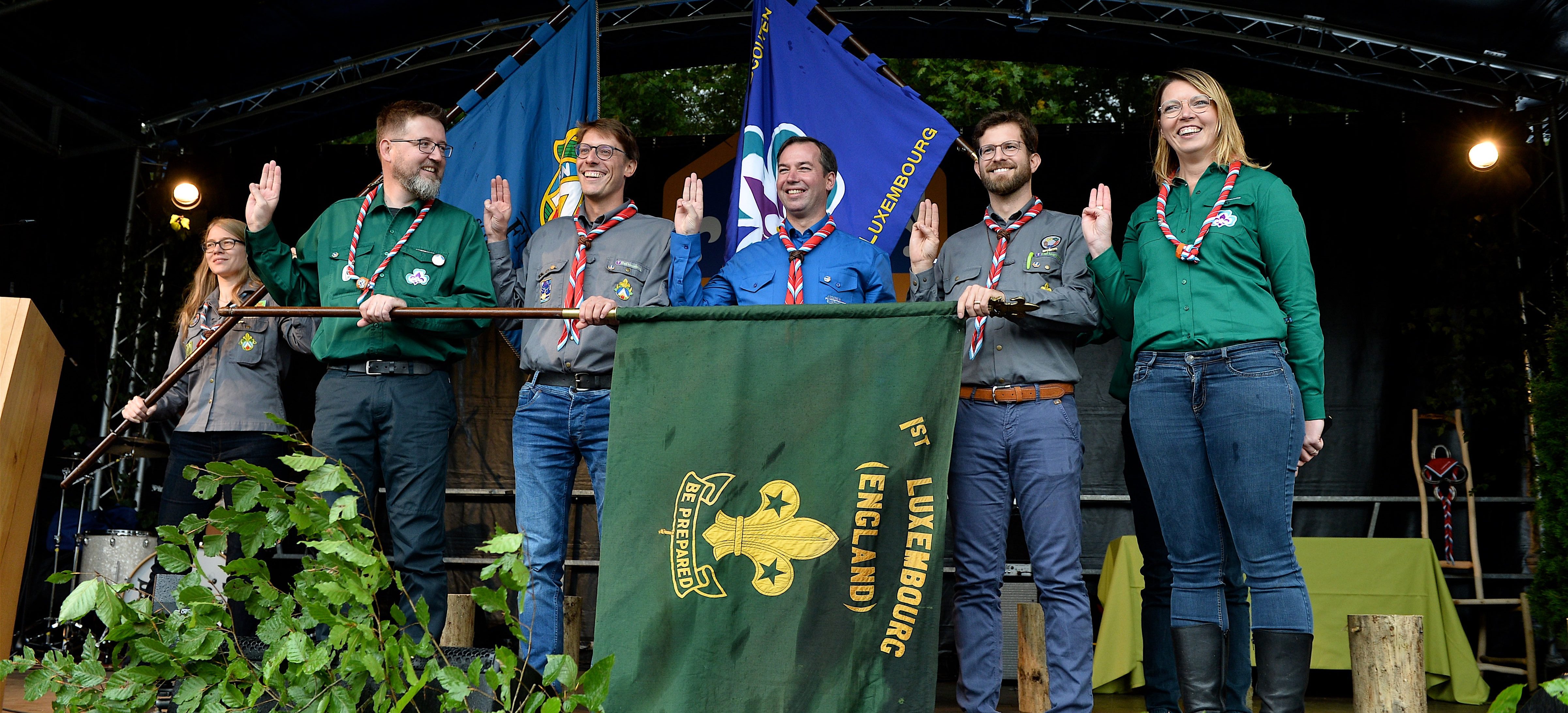 Guillaumes großes Pfadfinder-Ehrenwort: Der Erbgroßherzog ist der neue Chefscout