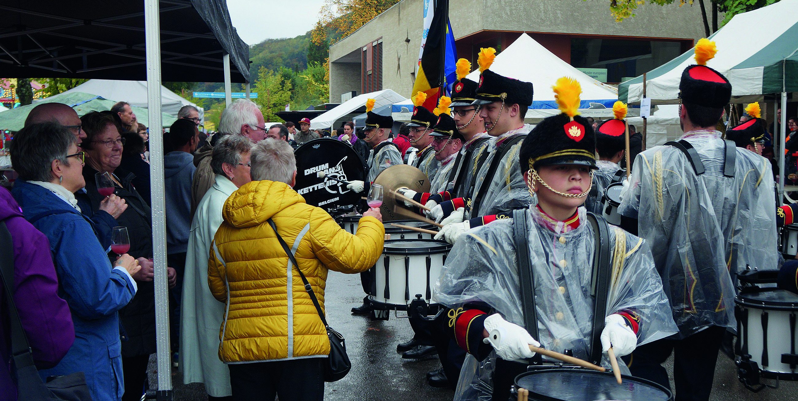 Land unter in Schengen: „Hunnefeier“ wurde vom Regen weggespült