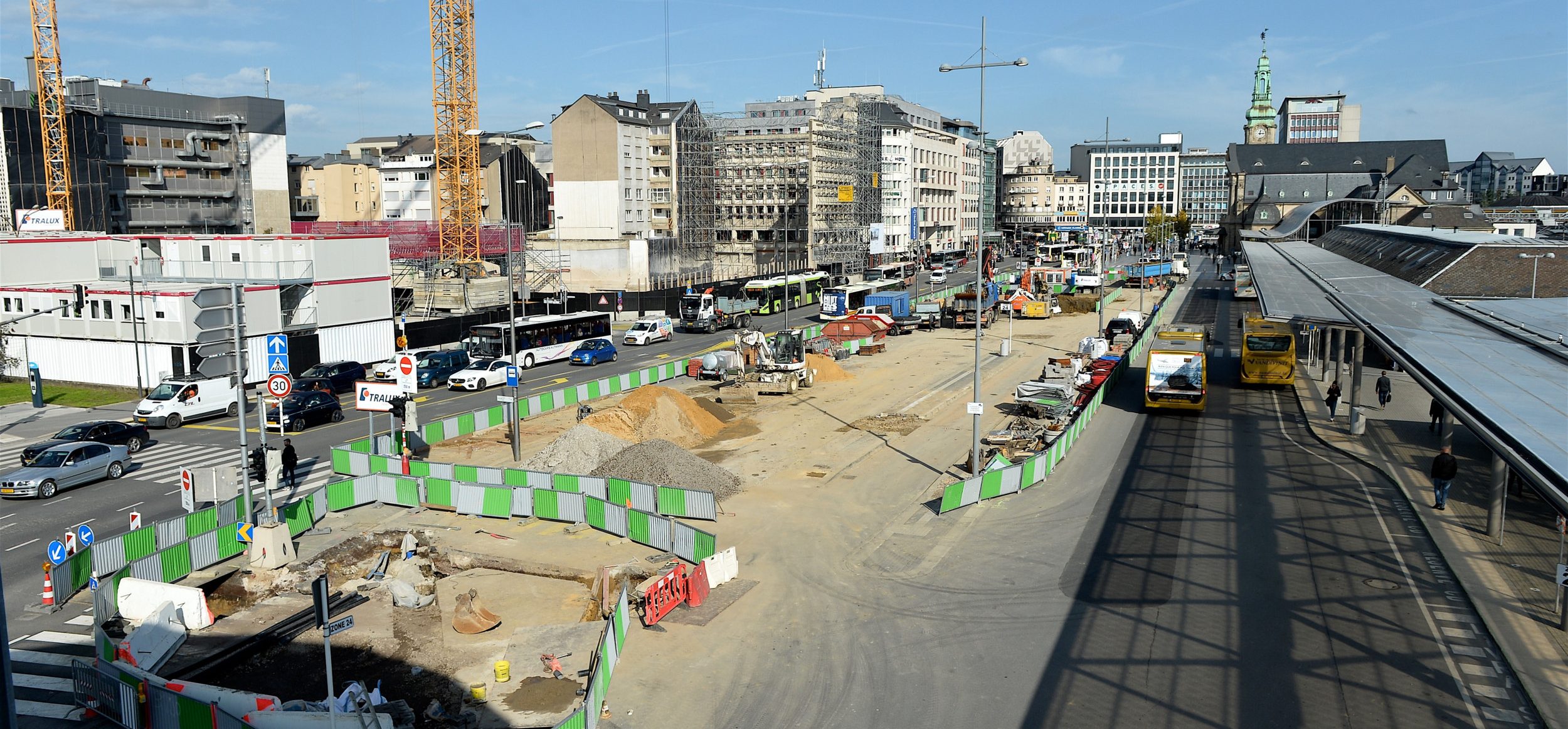 Tramarbeiten erfordern Umorganisation des hauptstädtischen Busverkehrs