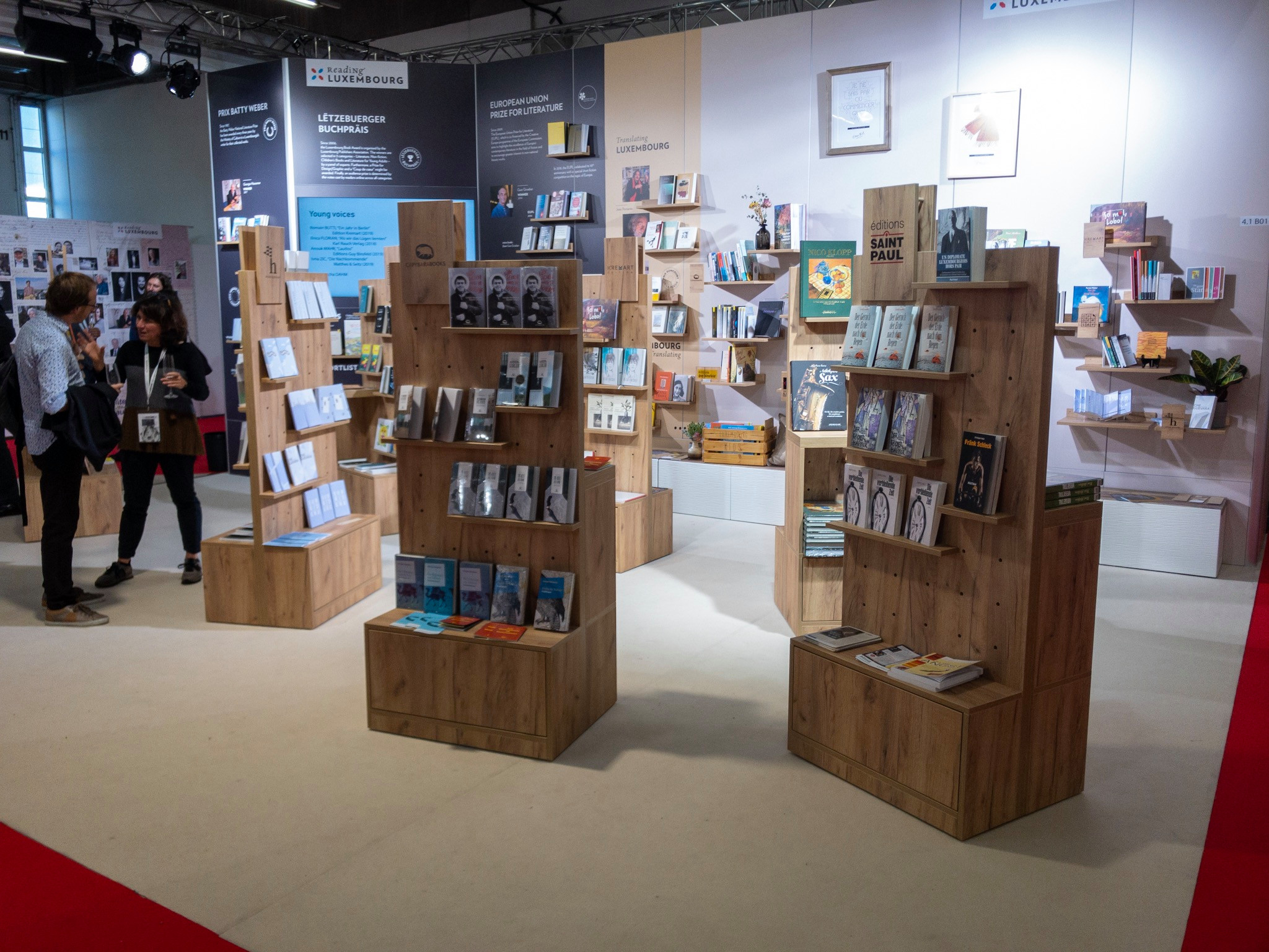 Le stand luxembourgeois à la 