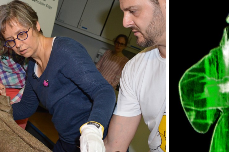 Außergewöhnliche Patienten: CHdN röntgt Holzskulpturen