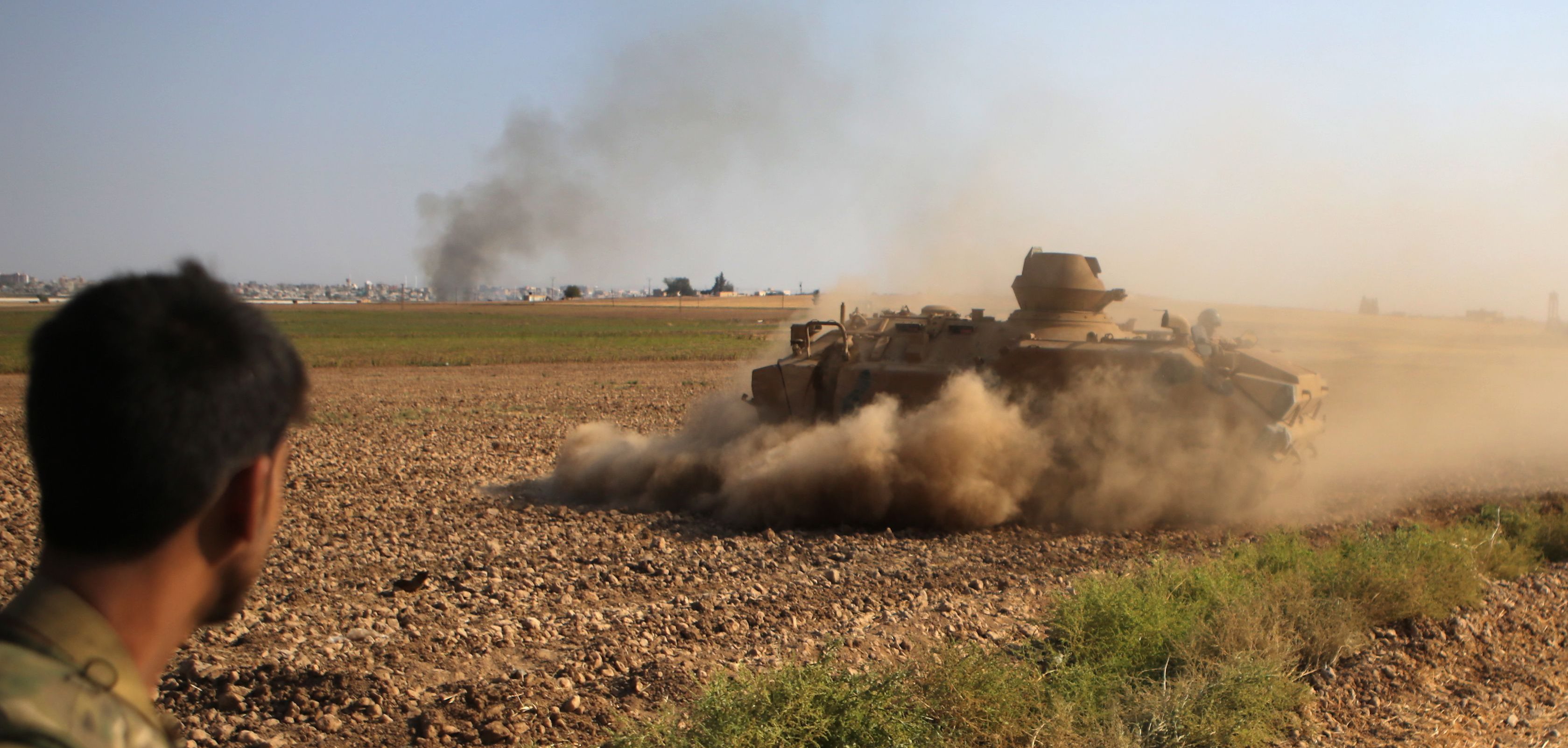 Kämpfe um syrische Grenzstädte nach türkischem Vormarsch