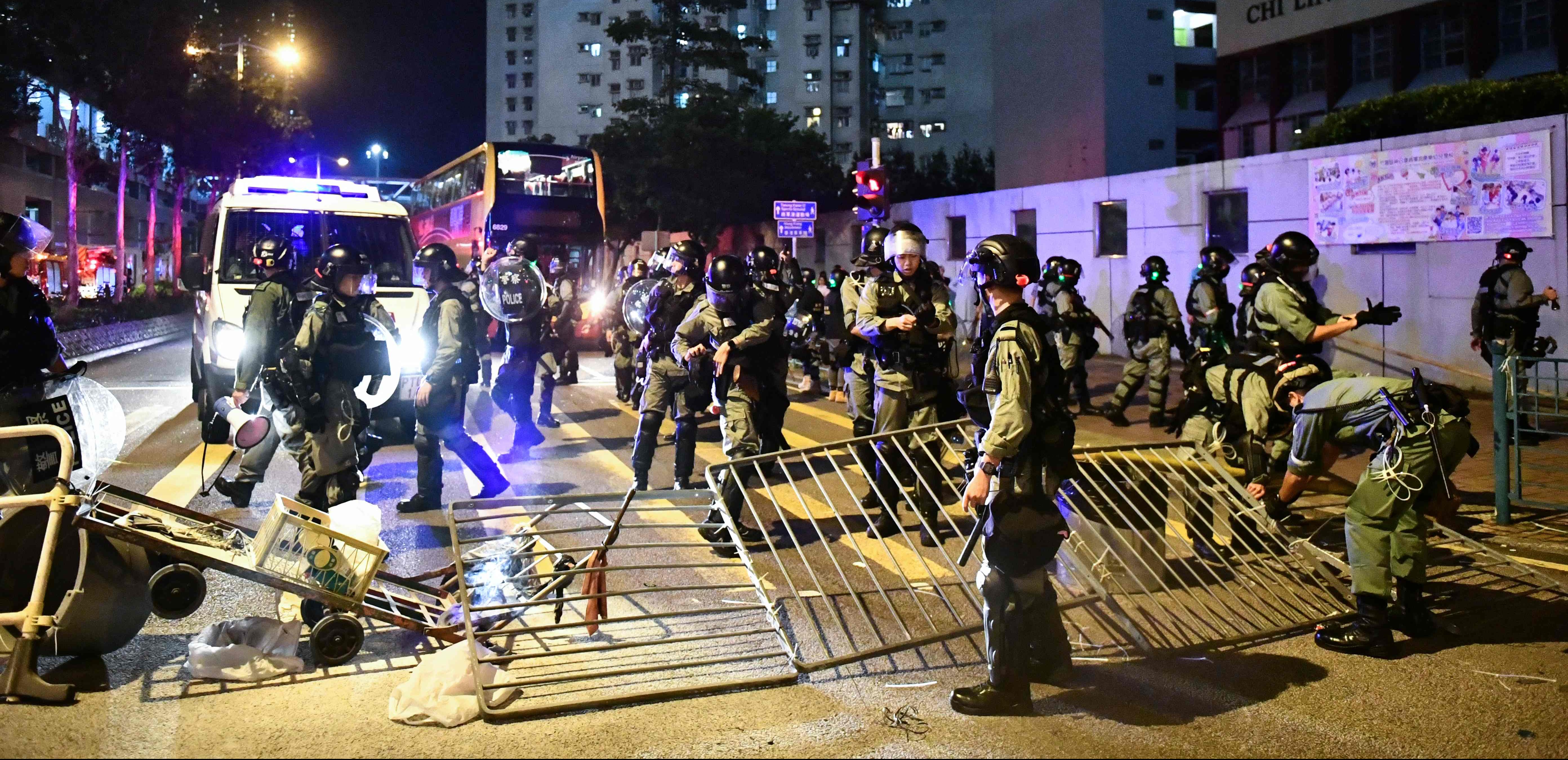 Erneut Demonstrationen und Krawalle in Hongkong