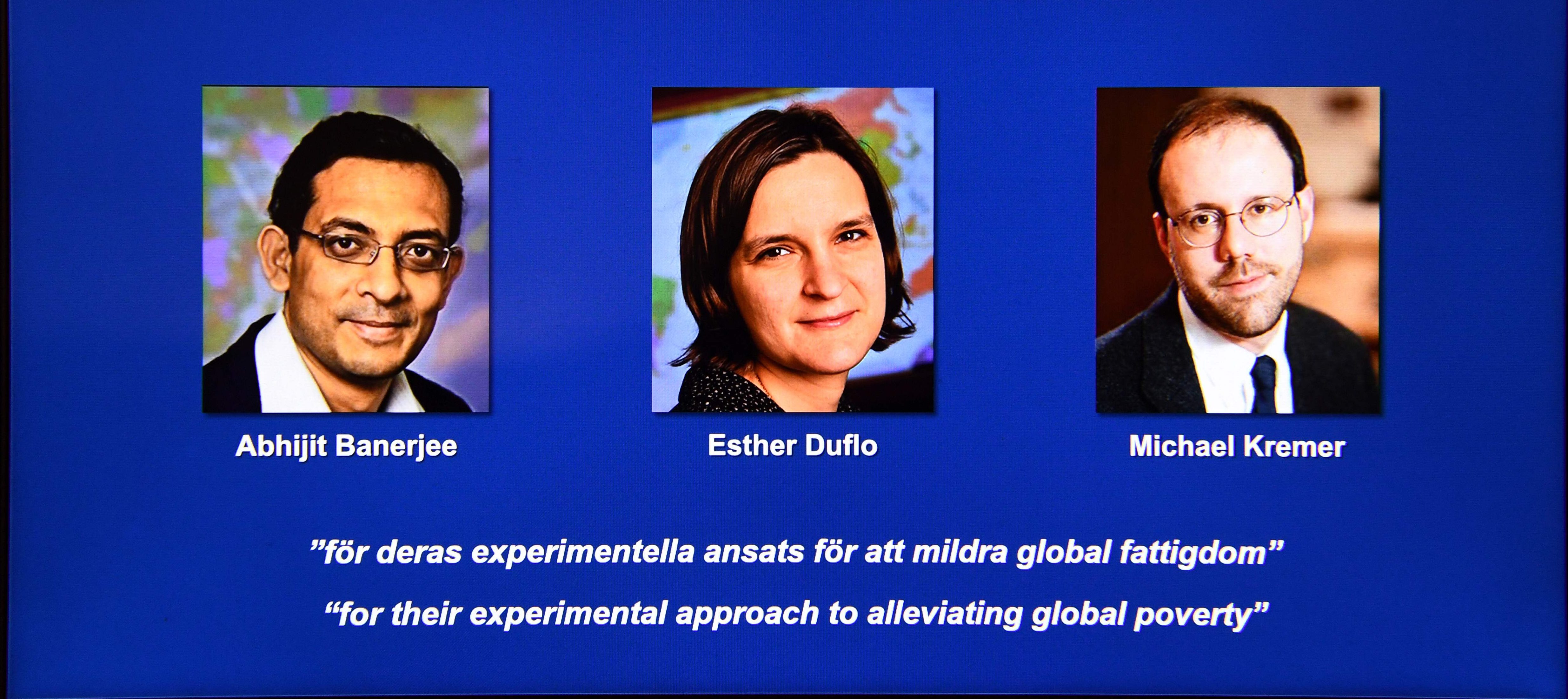 Wirtschaftsnobelpreis in diesem Jahr für Kampf gegen globale Armut