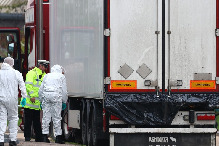 Außenministerium in Peking: Tote im Lkw-Anhänger kommen aus China