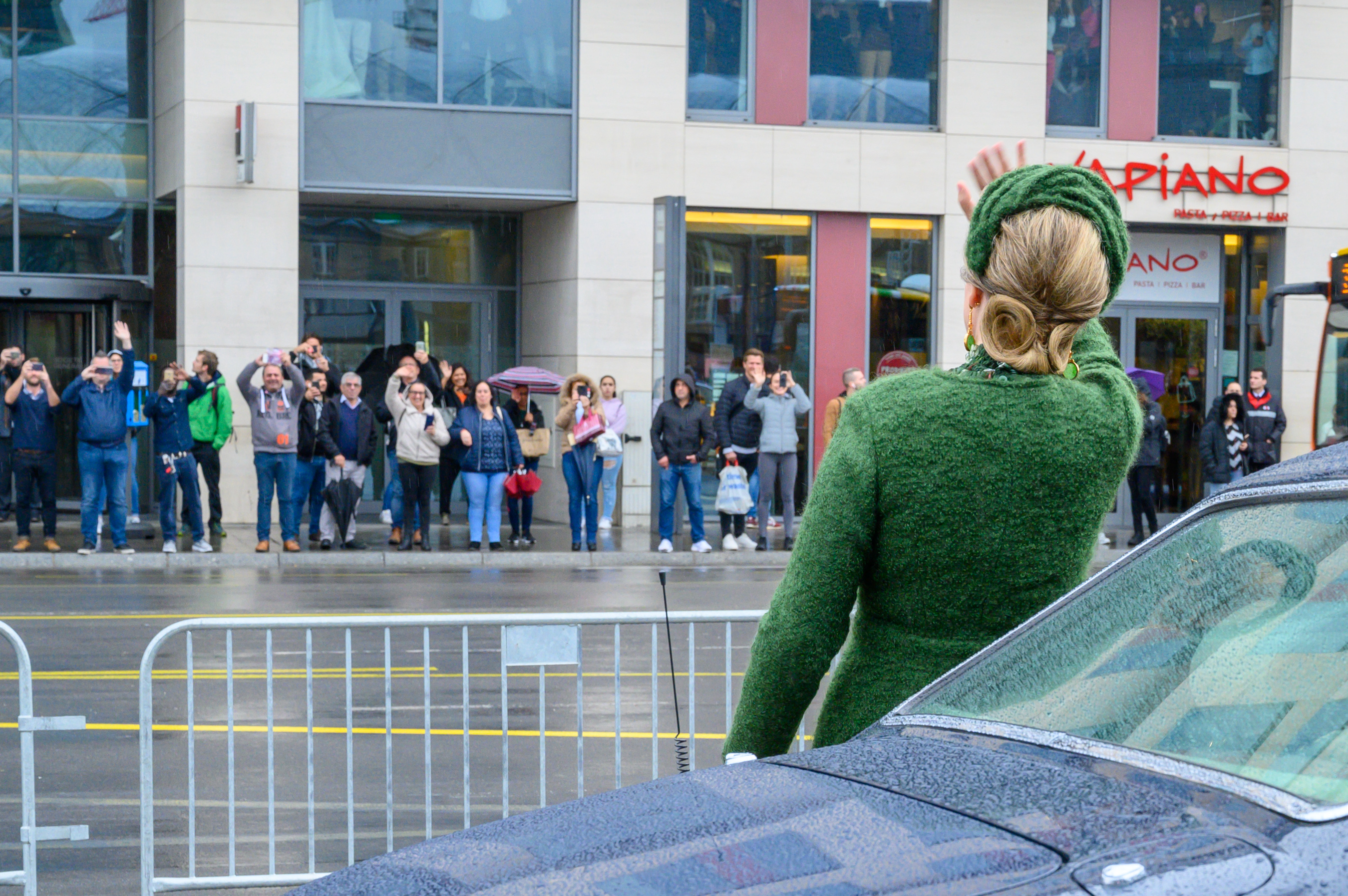 Gare de Luxembourg – Accueil officieux de LL.MM. le roi et la reine des Belges – Départ