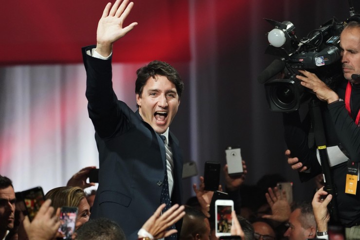 Trudeaus Liberale sind zwar geschwächt, aber doch wieder stärkste Kraft in Kanada