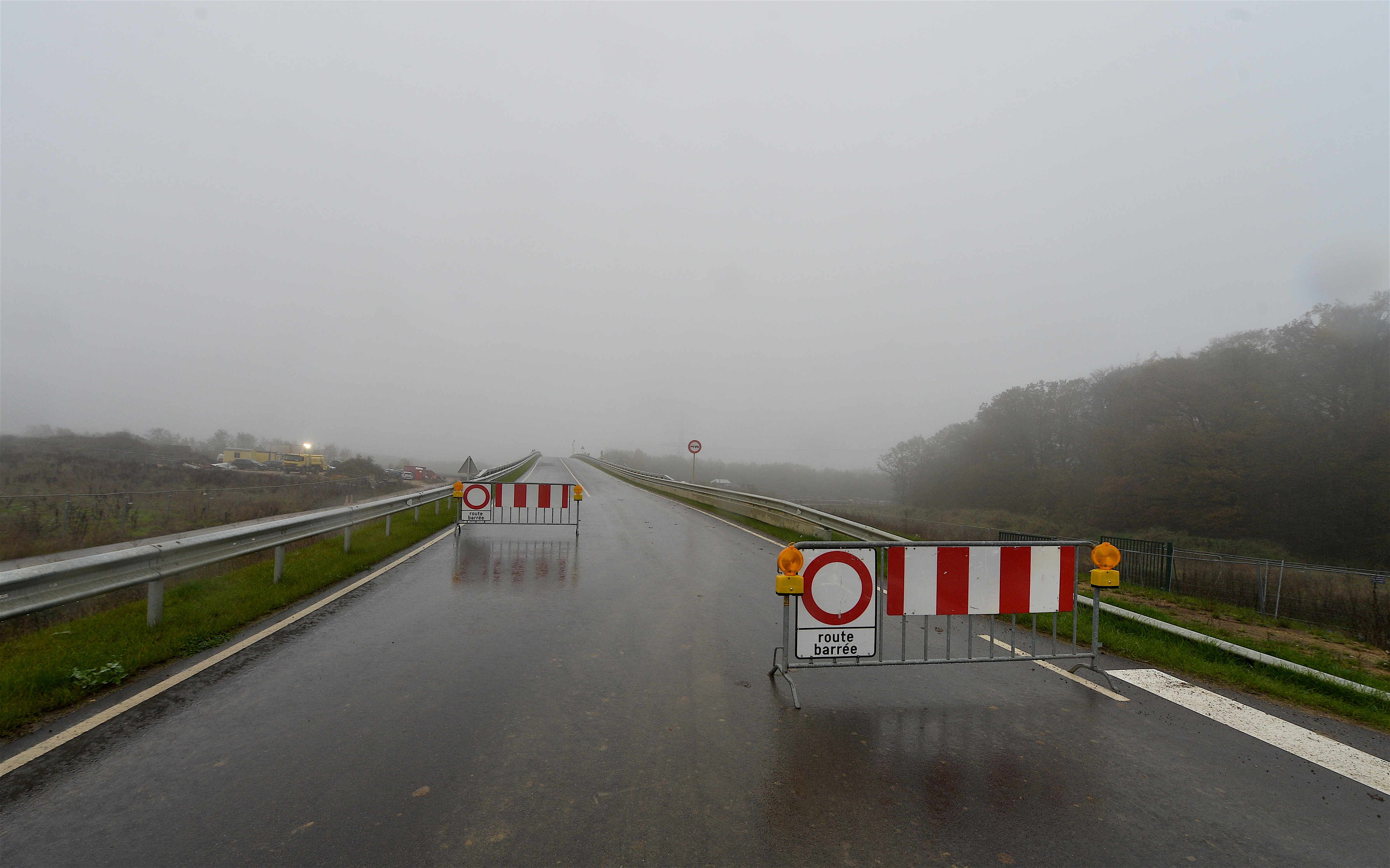 Travaux de démolition du pont sur l’A3 entre Kockelscheuer et B