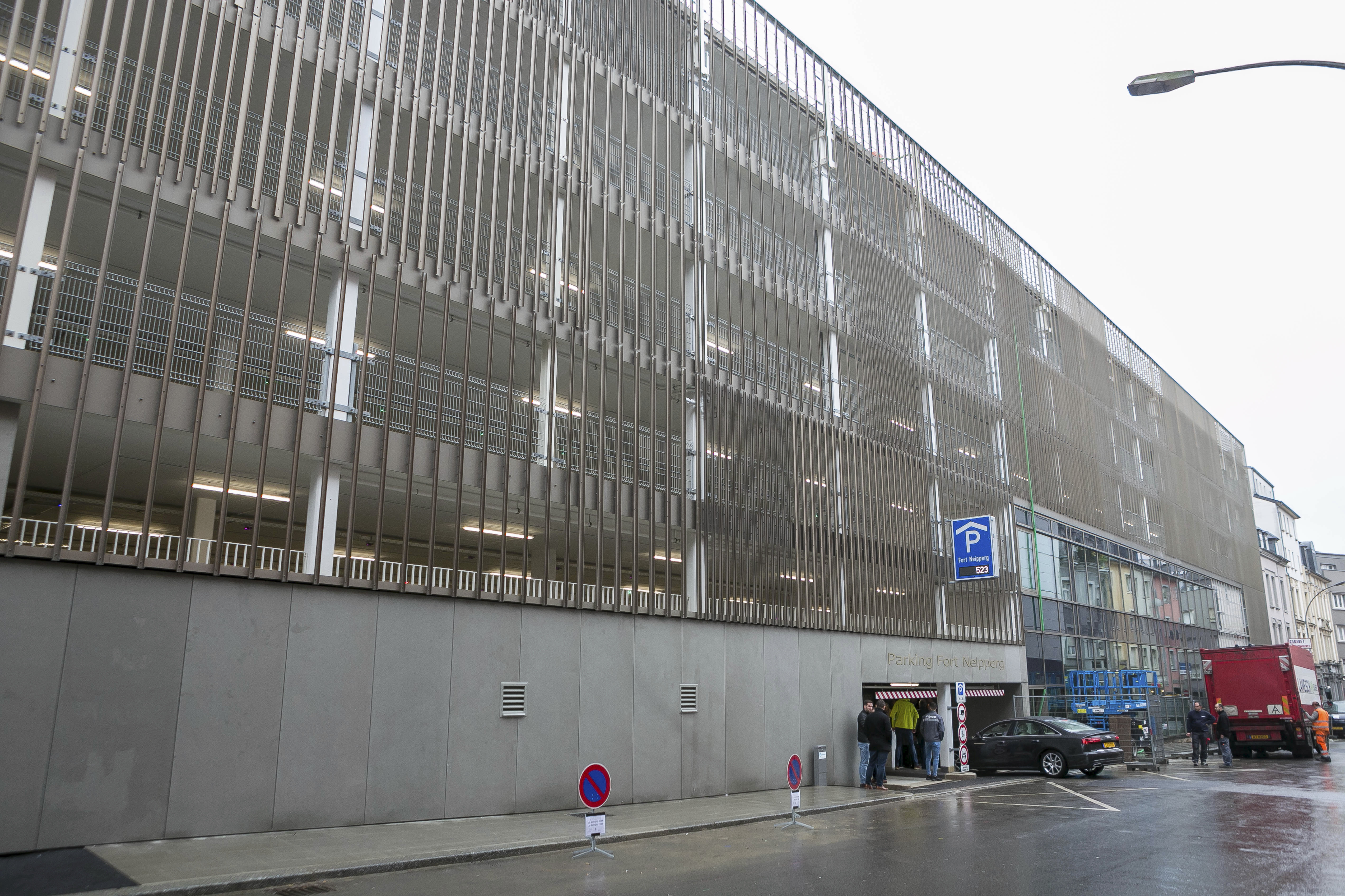 Inauguration du parking Fort Neipperg