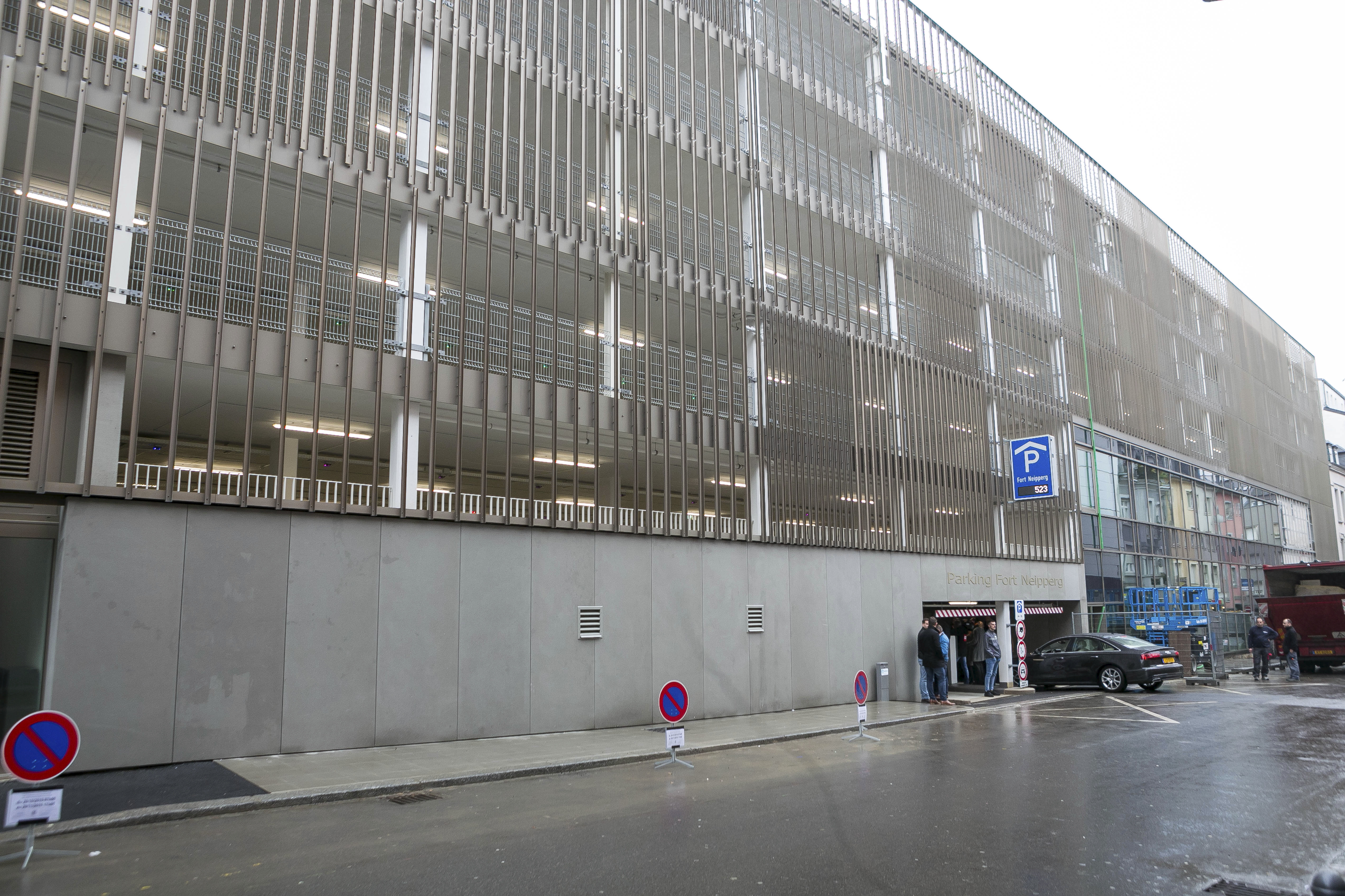 Inauguration du parking Fort Neipperg