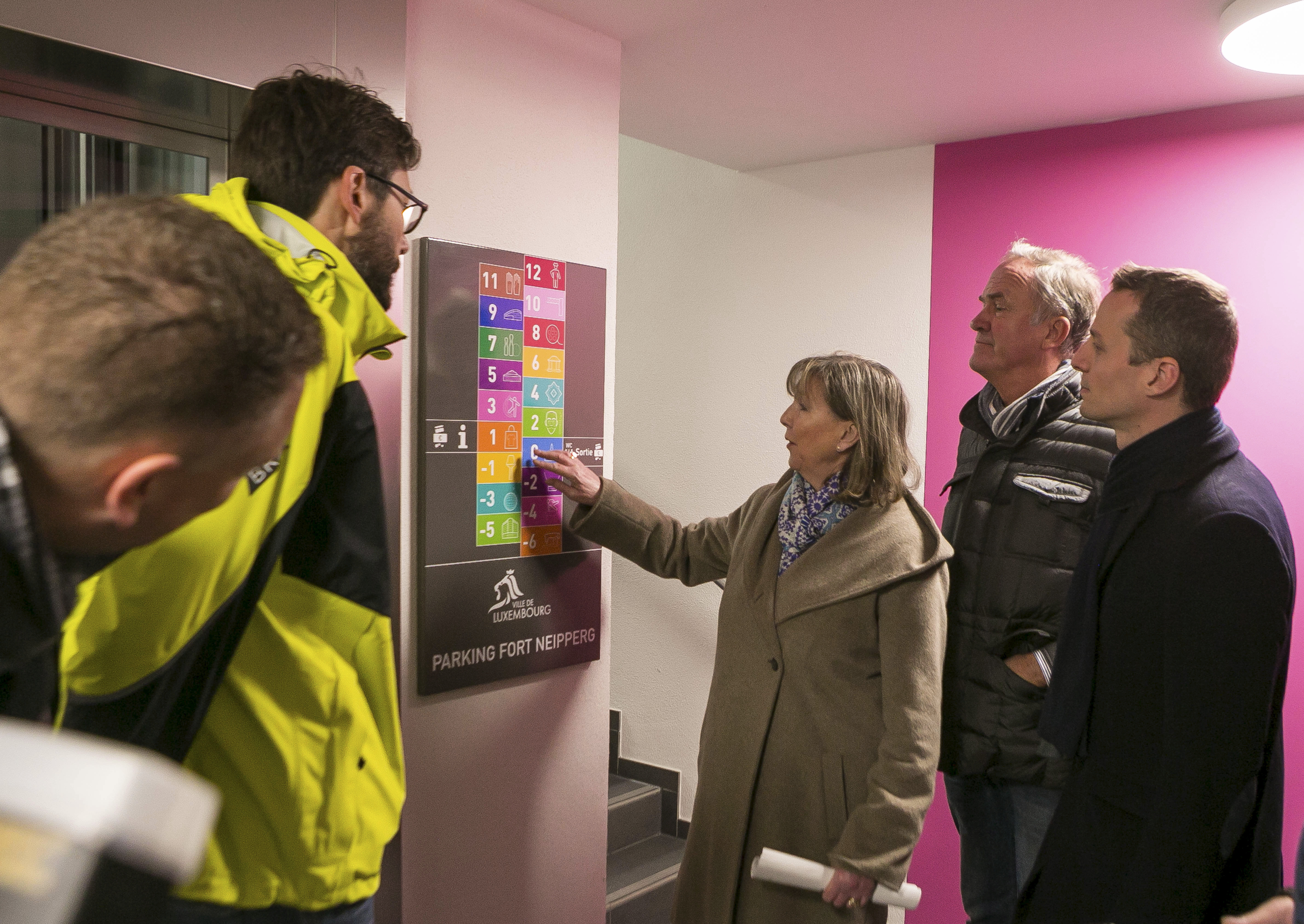 Inauguration du parking Fort Neipperg