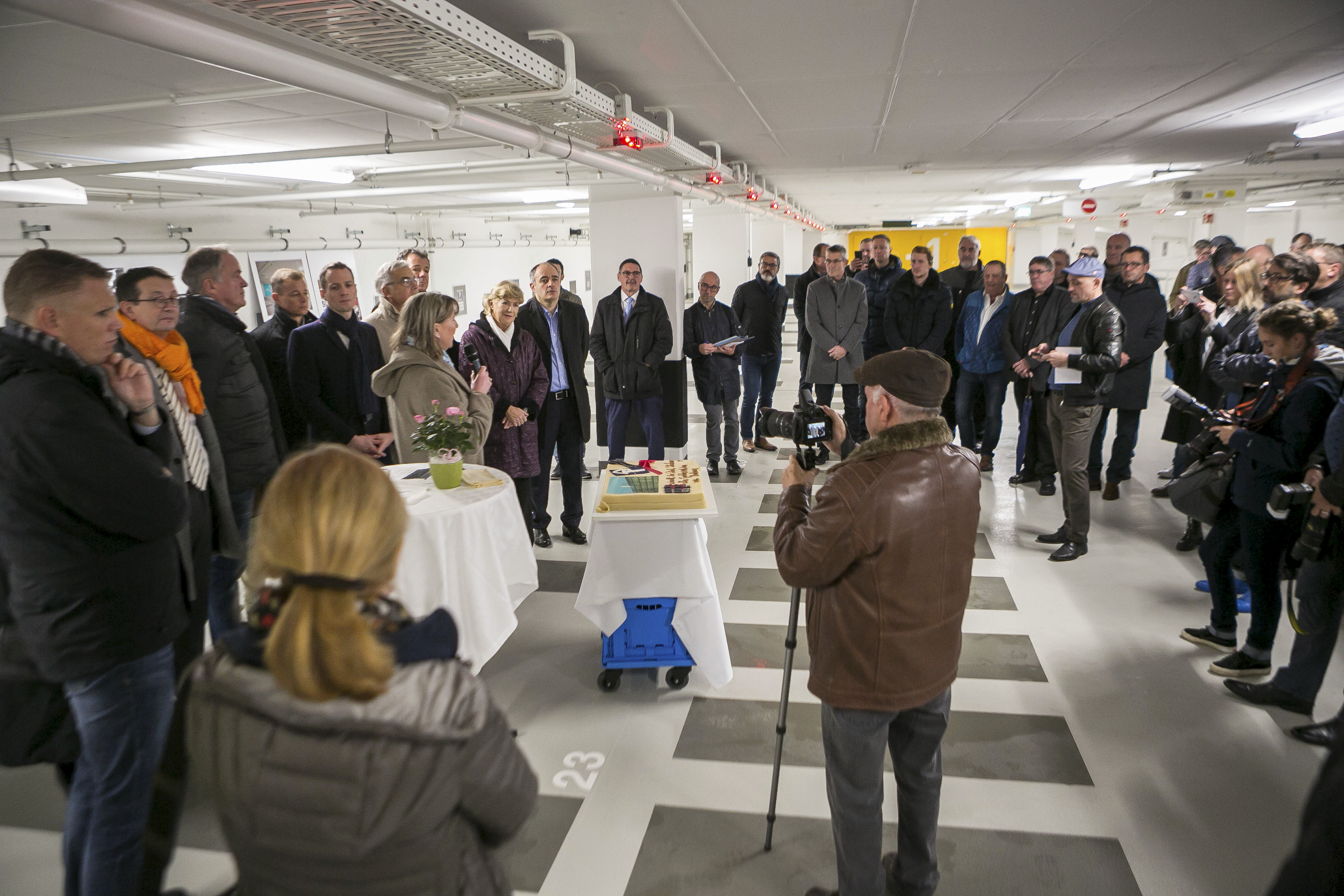 Inauguration du parking Fort Neipperg