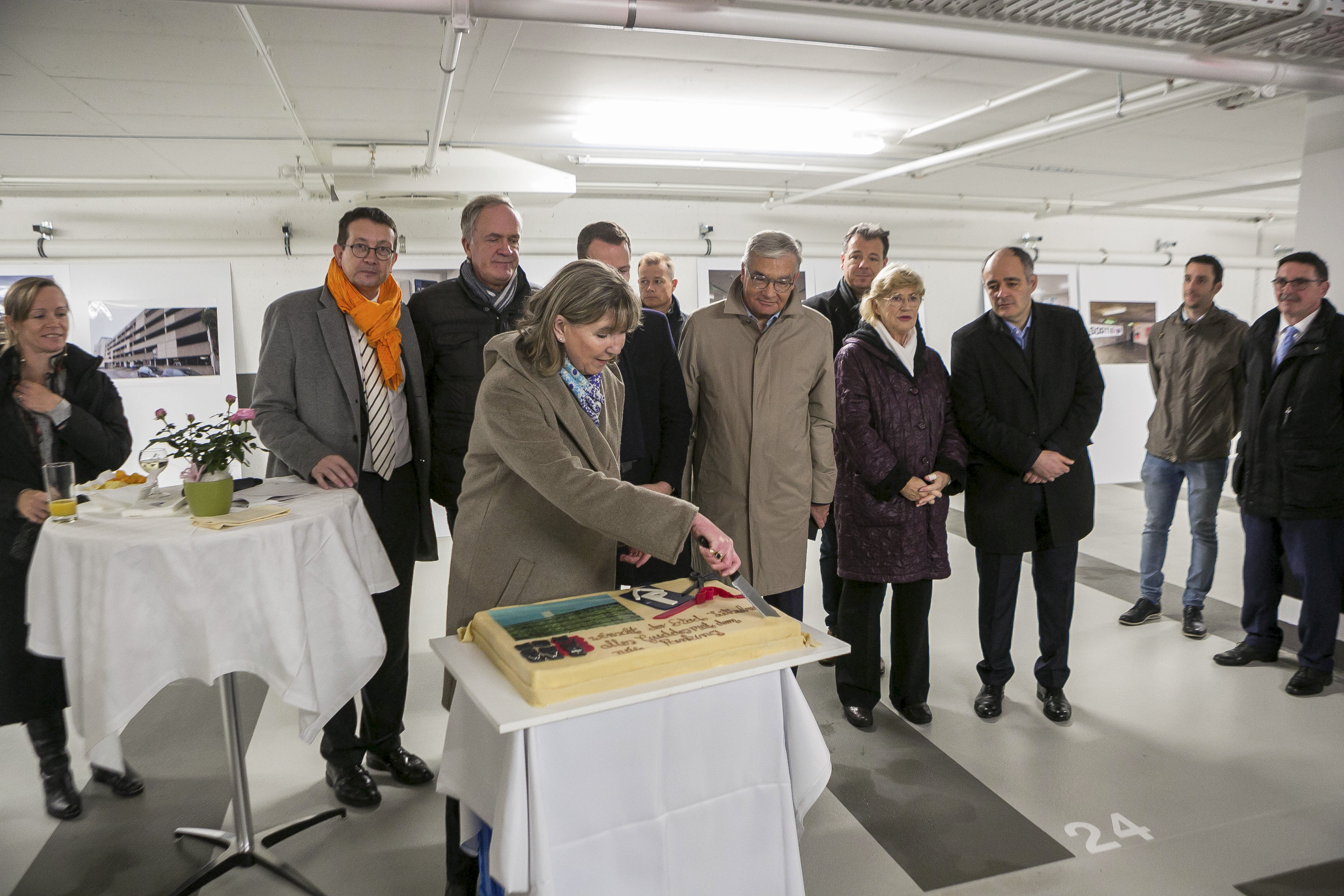Inauguration du parking Fort Neipperg