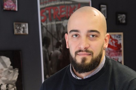 Gewerkschafter aus Leidenschaft: David Angel (30), neuer Zentralsekretär des OGBL-Syndikats Handel