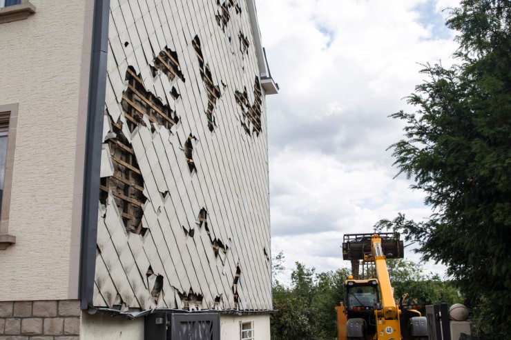 Tornado in Käerjeng / Falsche Formulare sind bei den Opfern im Umlauf