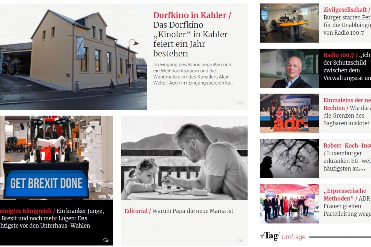 In eigener Sache / Die neue Tageblatt-Website ist online