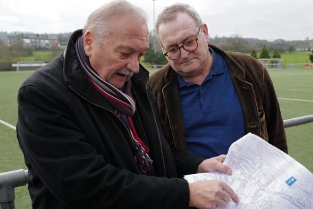 Die beiden LSAP-Politiker Erny Muller und Fred Bertinelli waren von Anfang an am Projekt beteiligt