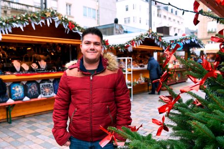 Laurent Boquet aus Esch. Er arbeitet im Personalbüro des „Centre hospitalier Emile Mayrisch“ und er ist Mitglied im Pastoralrat der „Minettemetropole“.