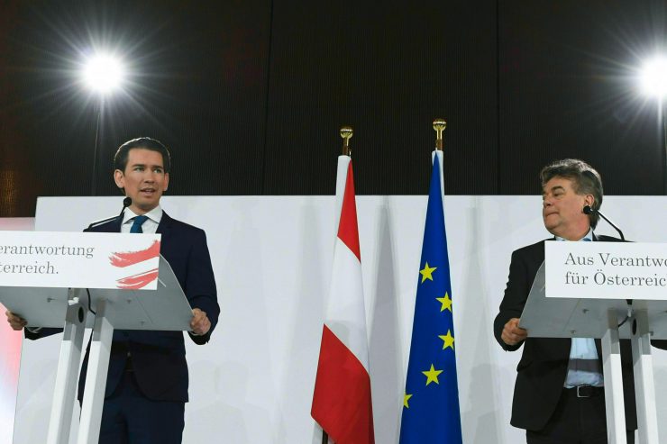 Österreich / Steuern und Klima stehen im Fokus der neuen türkis-grünen Regierungskoalition