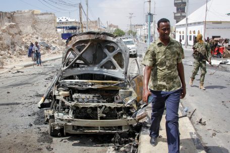 Somalia / Mindestens vier Menschen sterben bei Anschlag in Mogadischu