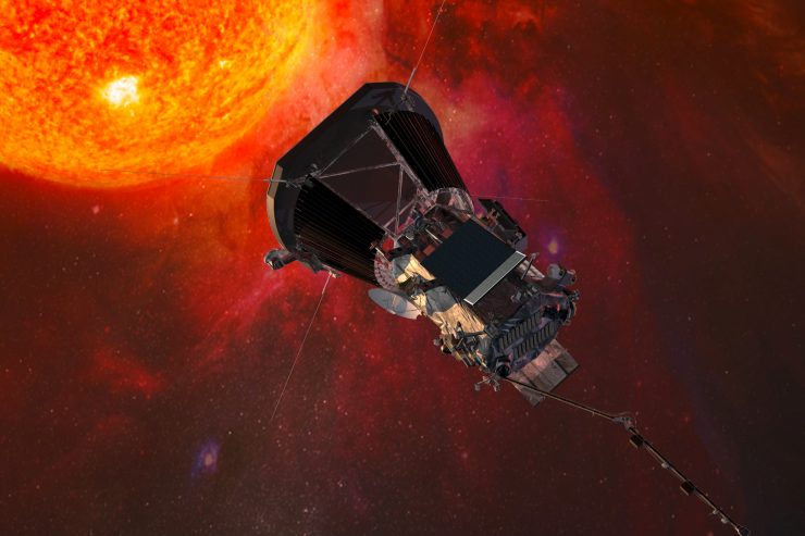 Astronomie / Wie die Parker Solar Probe durch die Sonne fliegt