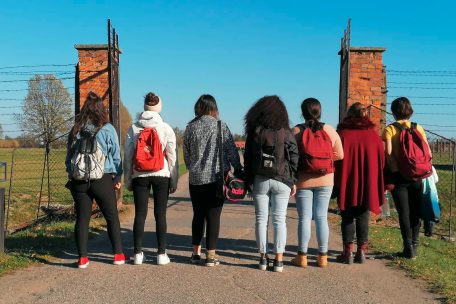 Die Jugendlichen haben zwei Jahre lang auf den Besuch in Auschwitz hingearbeitet