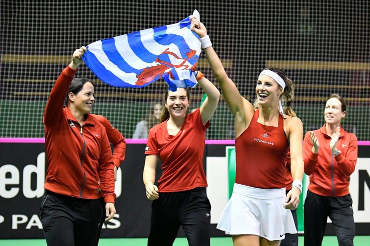 Fed-Cup / Tennis-Fest vor heimischem Publikum