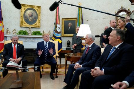 Weißes Haus / Trumps Nahost-Plan sieht Zwei-Staaten-Lösung vor