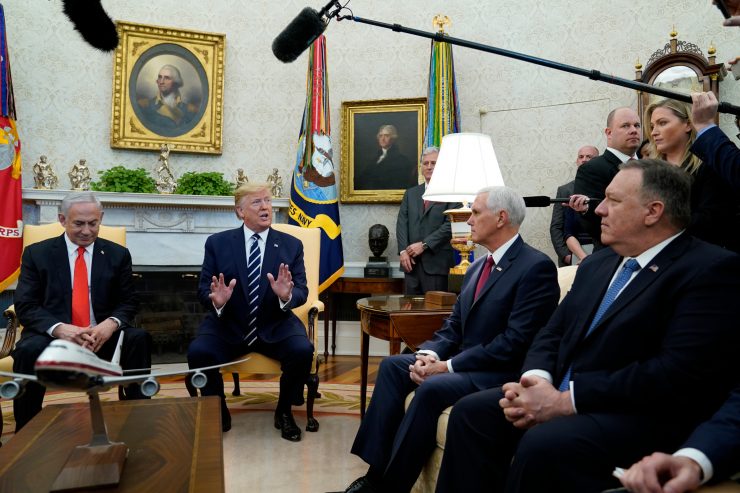 Weißes Haus / Trumps Nahost-Plan sieht Zwei-Staaten-Lösung vor