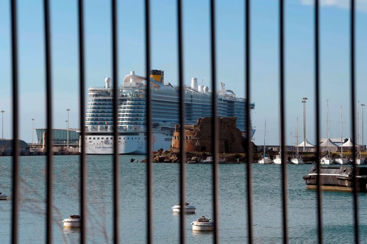 Coronavirus / Verdacht auf Corona-Virus auf einem Kreuzfahrtschiff vor Italien wurde von Tests nicht bestätigt
