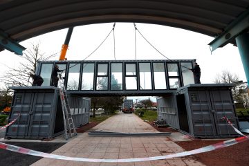 „Centre omnisports Henri Schmitz“ / Bau der Buvette verzögert sich