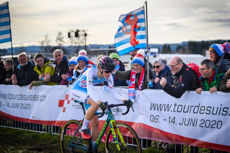 Cyclocross-WM / Juniorin Marie Schreiber „sehr zufrieden“ mit ihrem 9. Rang
